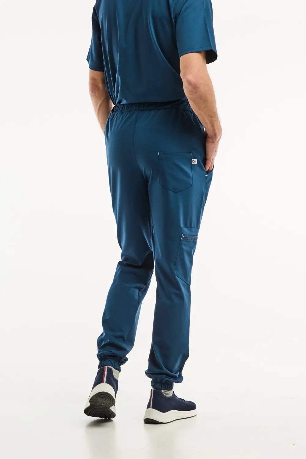 Aelin Slimfit NEW pantalon médical homme bleu turquoise