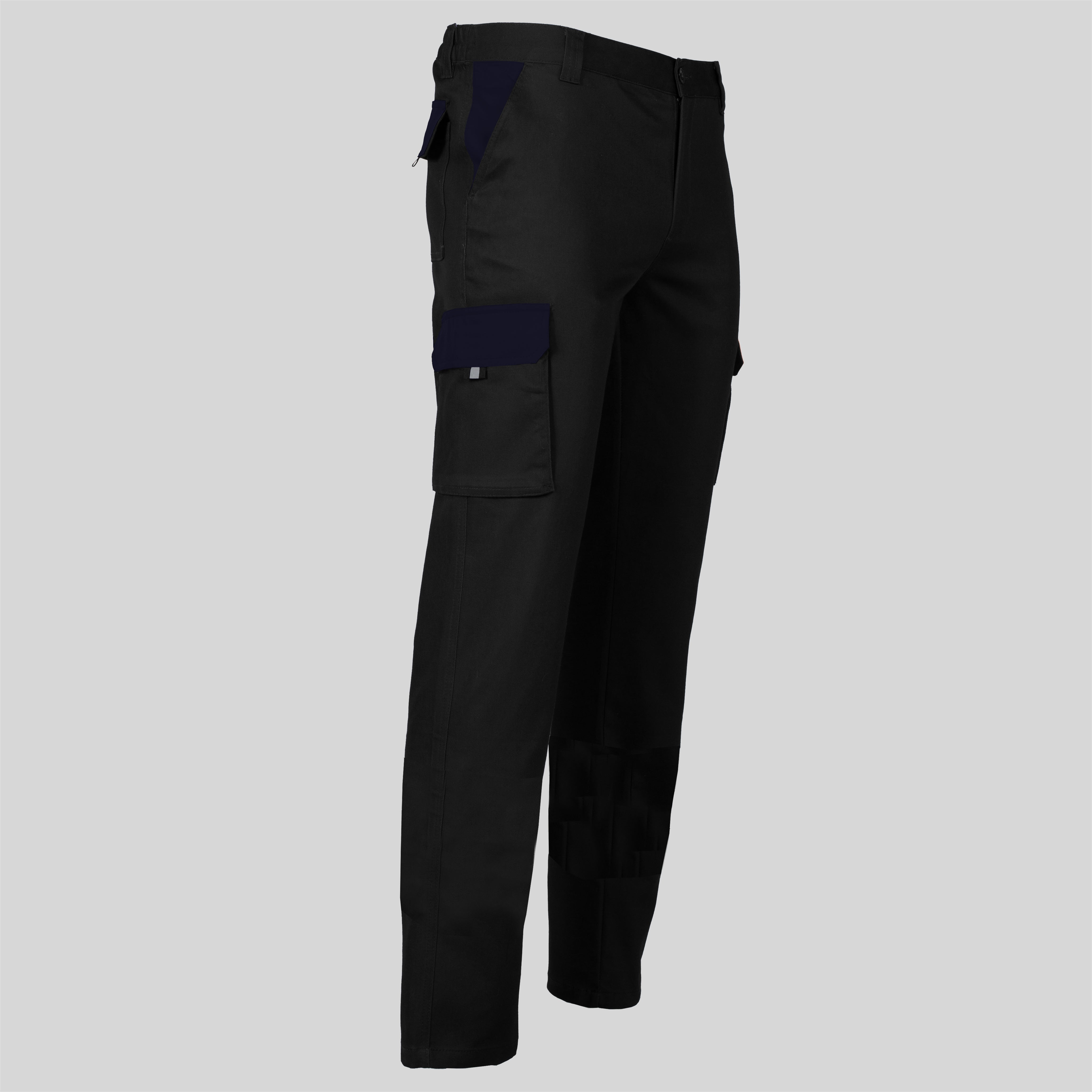 Gary's Pants pantalon Gamo noir marine stretch