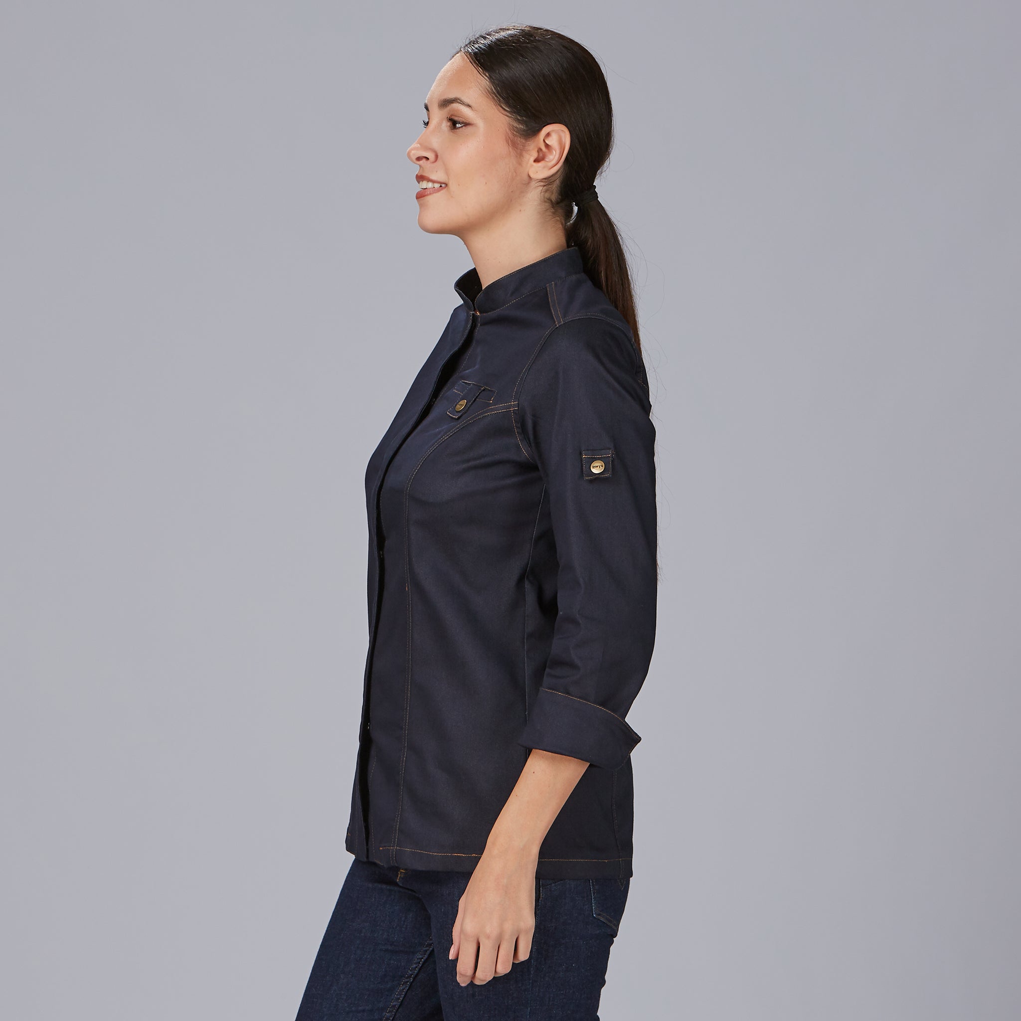 GARY'S Valera veste cuisine denim XS