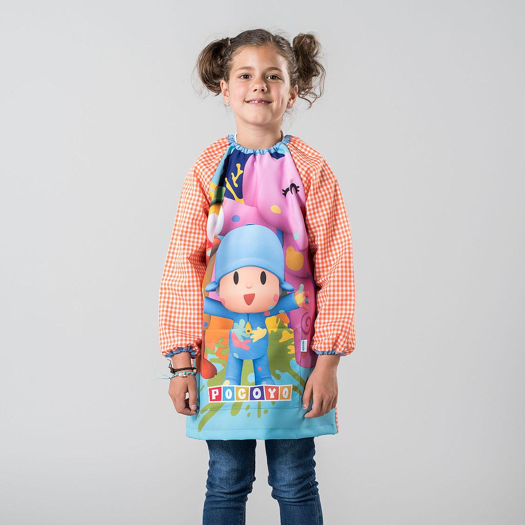 Gary's Children Pocoyo Pinturas tablier école orange