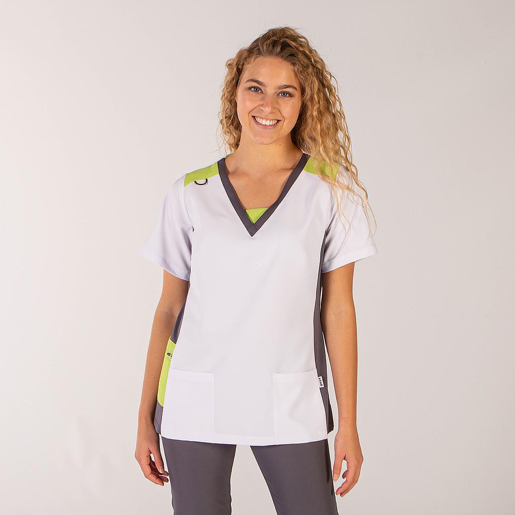 GARY'S Leonor Elastik blouse médicale pistache