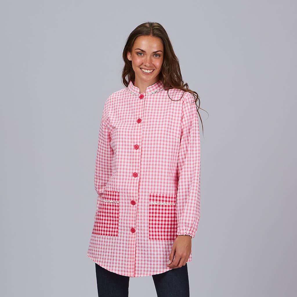 GARY'S Aquarium Blouse École Femme Vichy Vert d'Eau - 80 cm