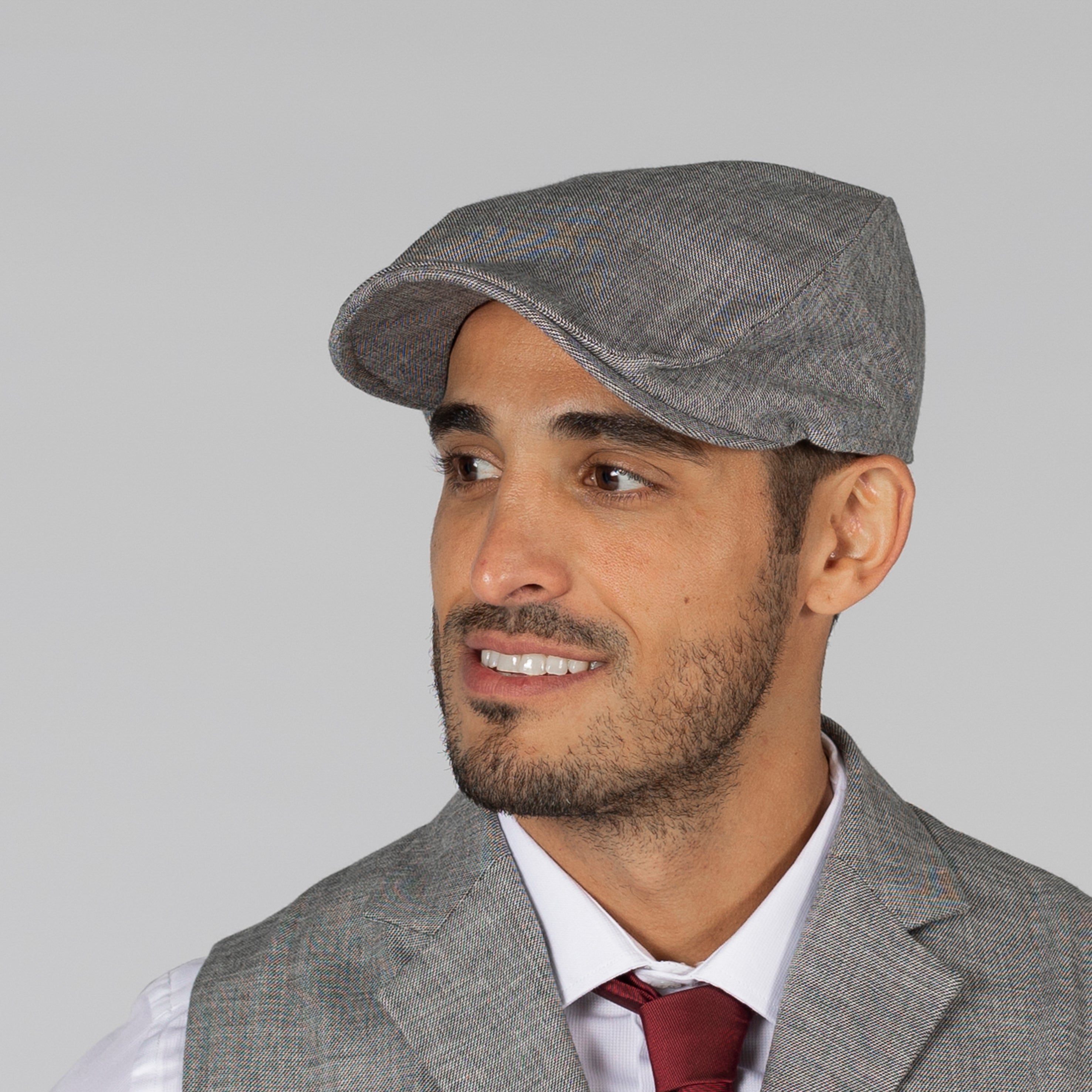Gary's Cheviot casquette unisexe gris taille unique