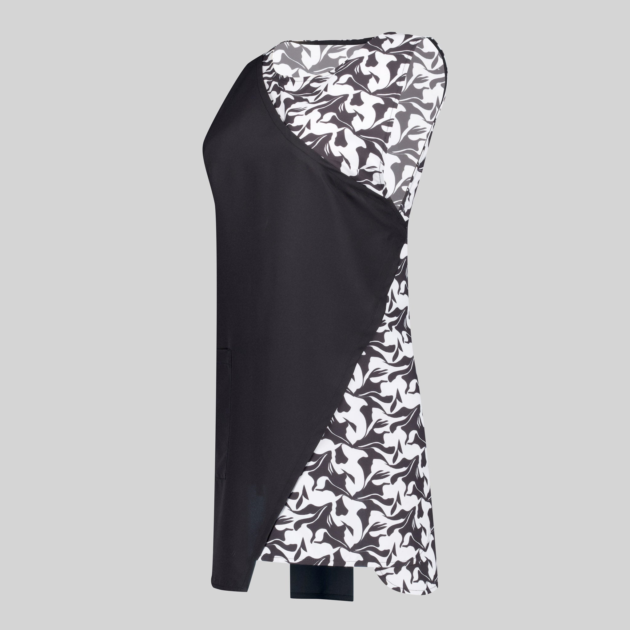 GARY'S Dedalera tunique coiffure noire microfibre
