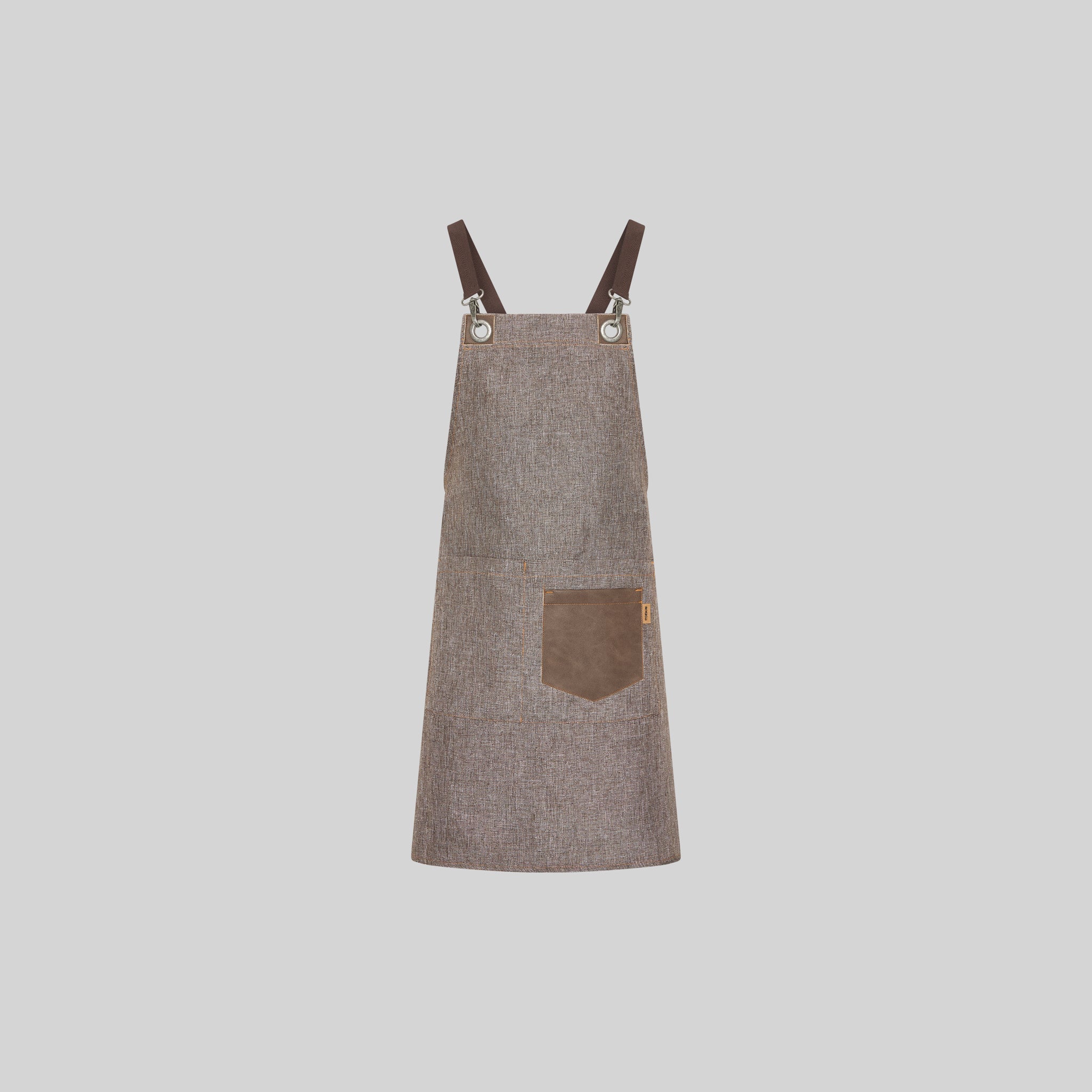 GARY'S Aprons Gobi tablier bavette beige 74x80 cm 3 poches