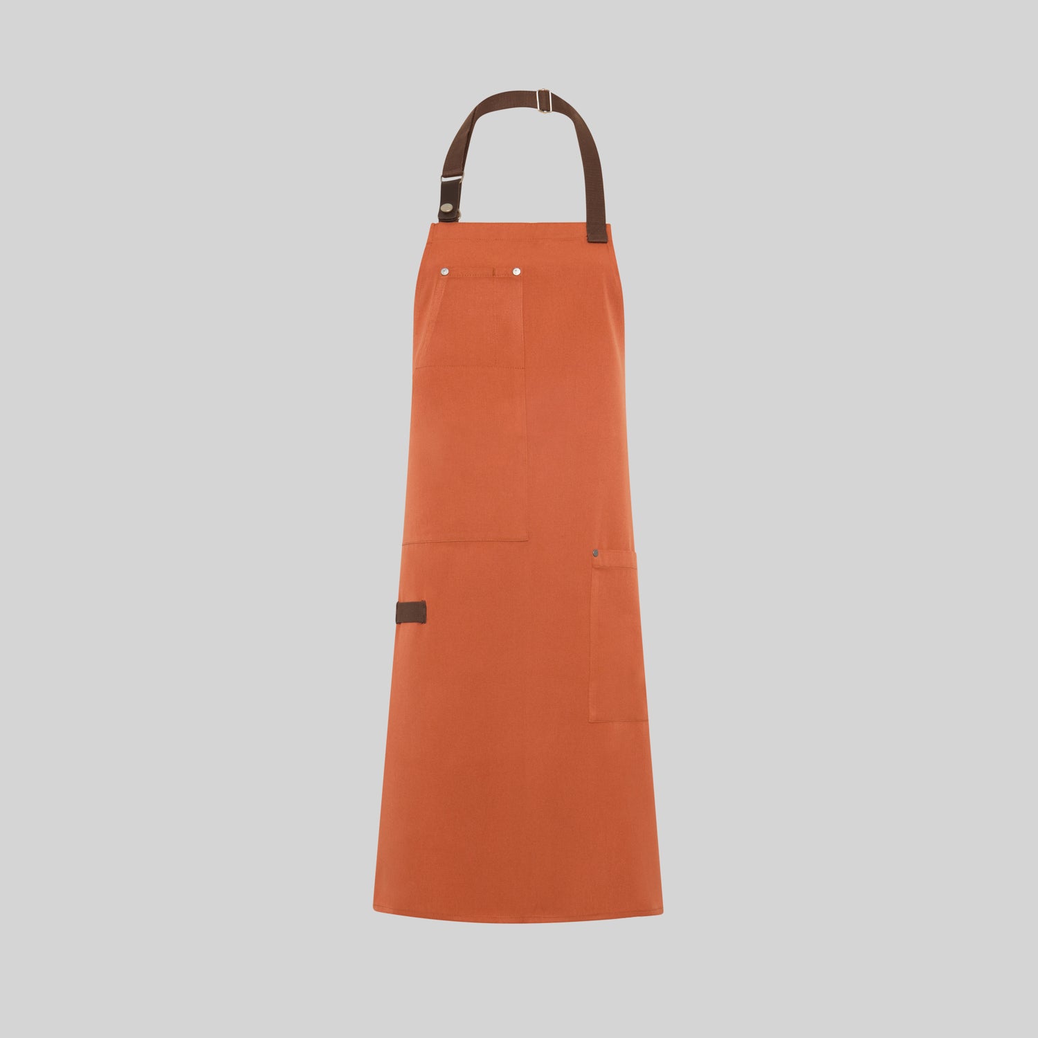 Gary's Herringbone tablier bavette 88x74 cm noir