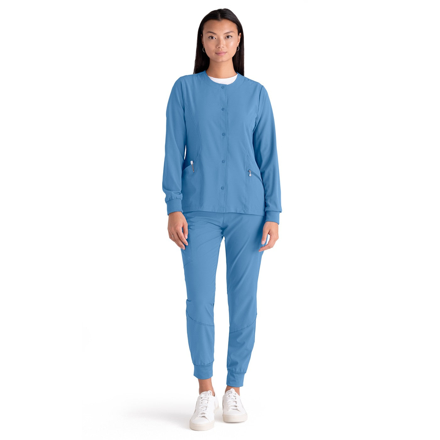 Enfermania Grey's veste medicale femme bleu glacier