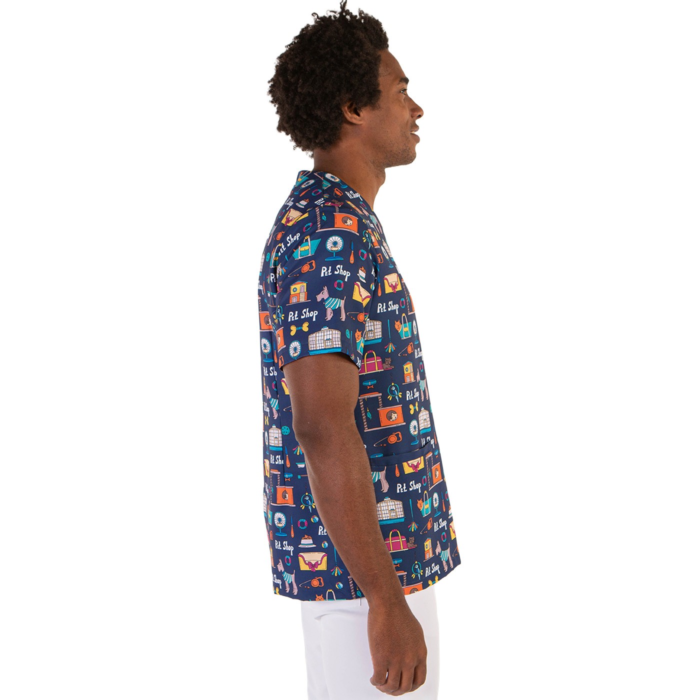 Enfermania Ropa blouse vétérinaire microfibre vétérinaire