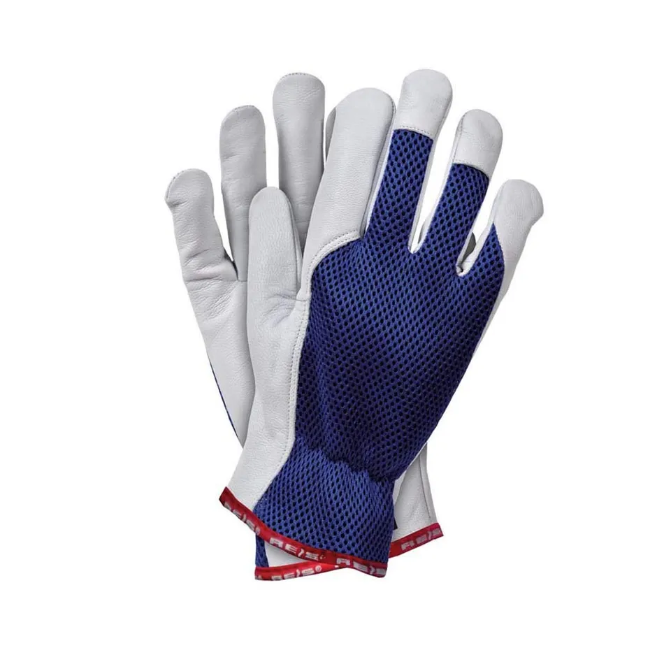 Reis Gants cuir chèvre bleu marine taille 10 lot 12