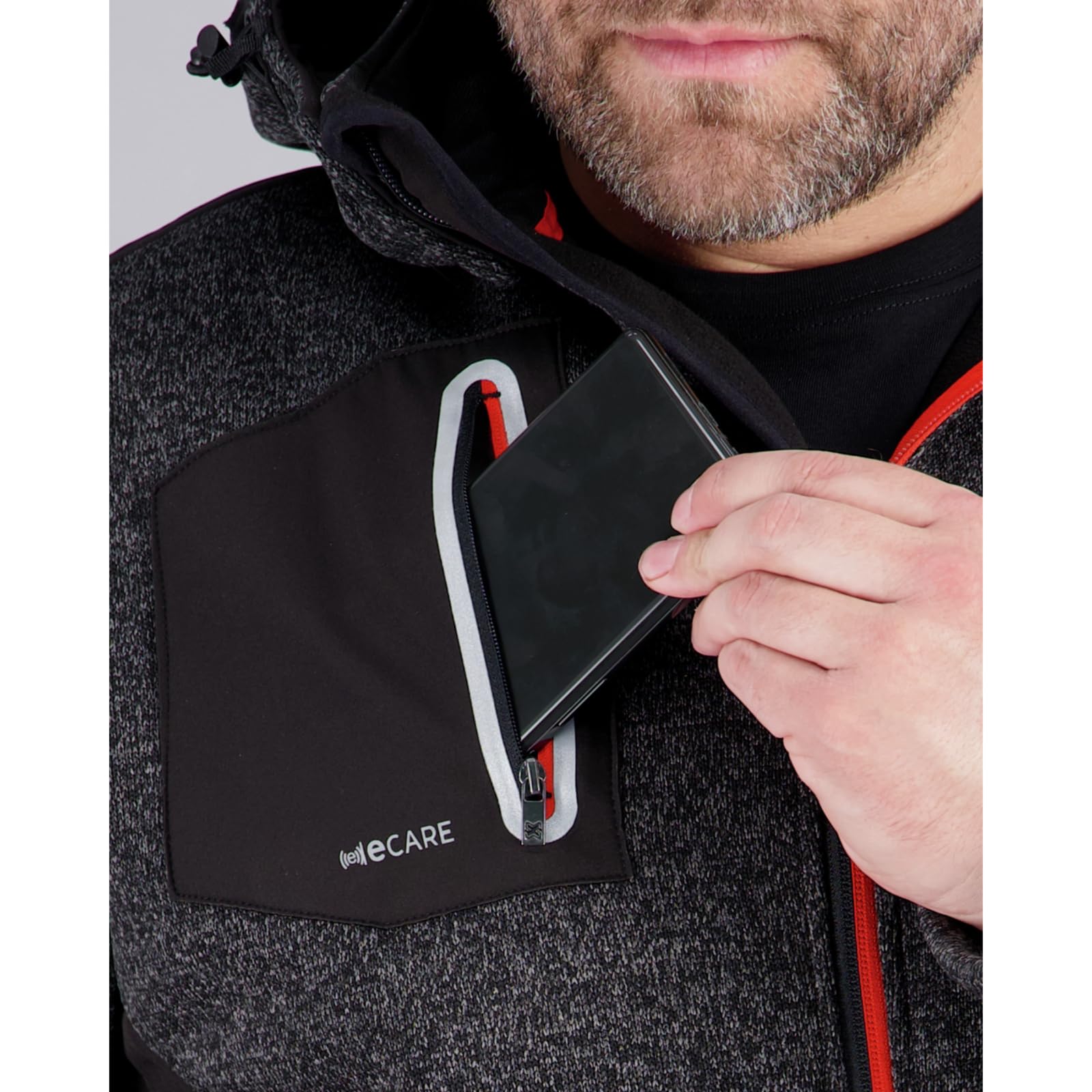 Würth MODYF Star Hydra Softshell Gris Foncé coupe-vent