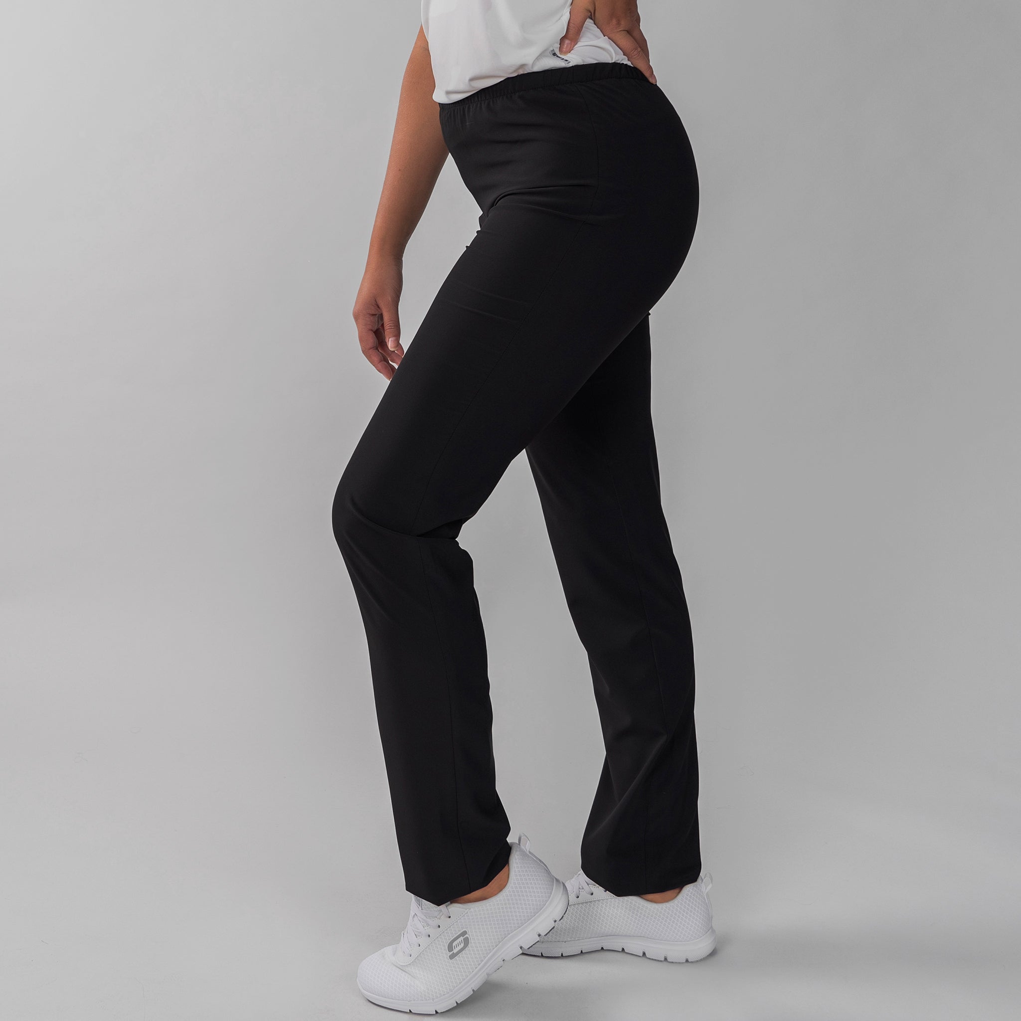 Gary's Pants Alhambra pantalon femme noir stretch taille élastique