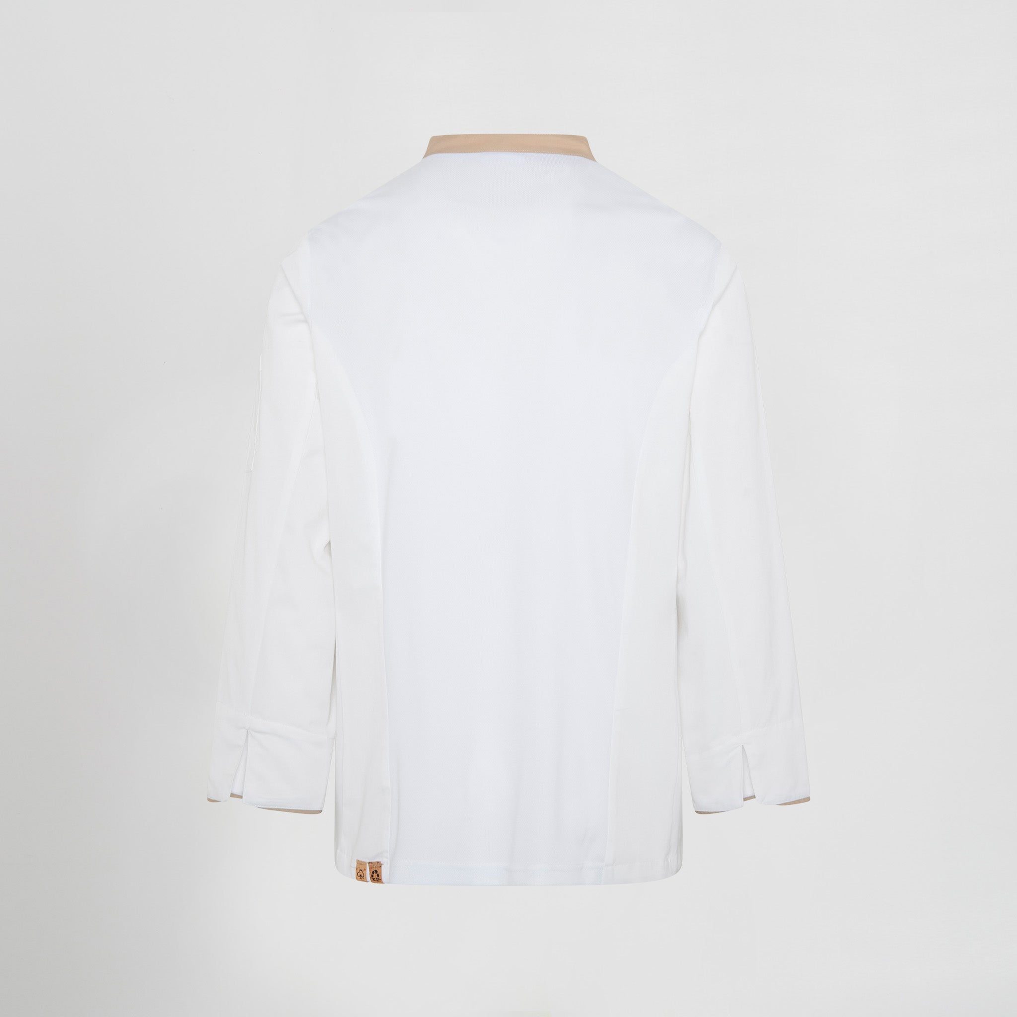 Gary's Otero veste cuisine homme gris perla coton bio