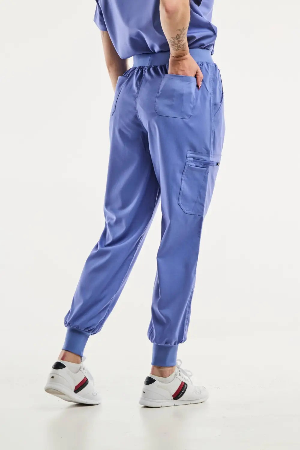 Aelin EMMA jogger pantalon médical bleu femme