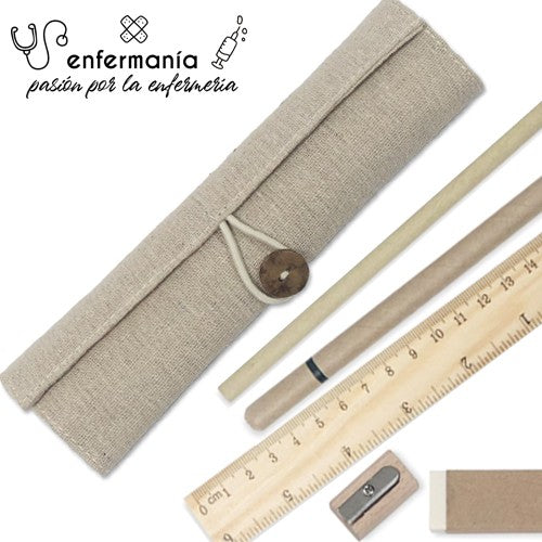 Enfermania Nature trousse enroulable 20 cm fourniture incluse