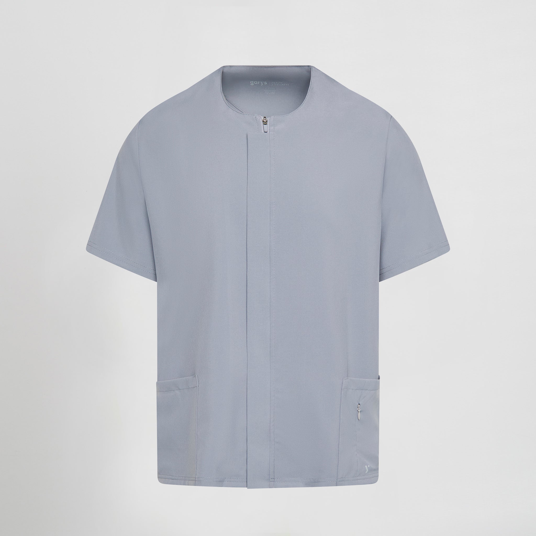 Gary's Joan blouse médicale noire col carré zip taille M