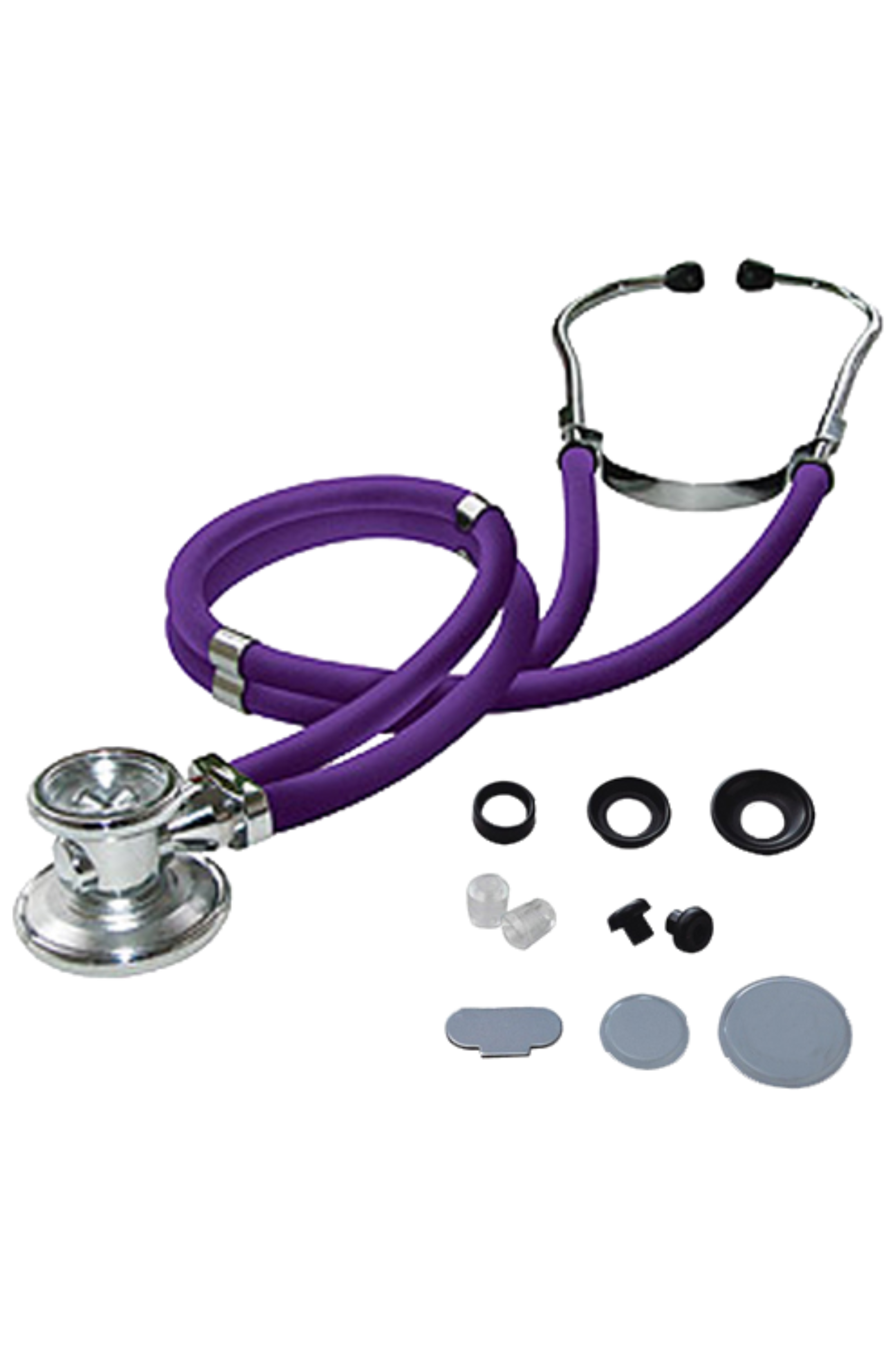 Enfermania Instrumental Rappaport stéthoscope rouge double pavillon