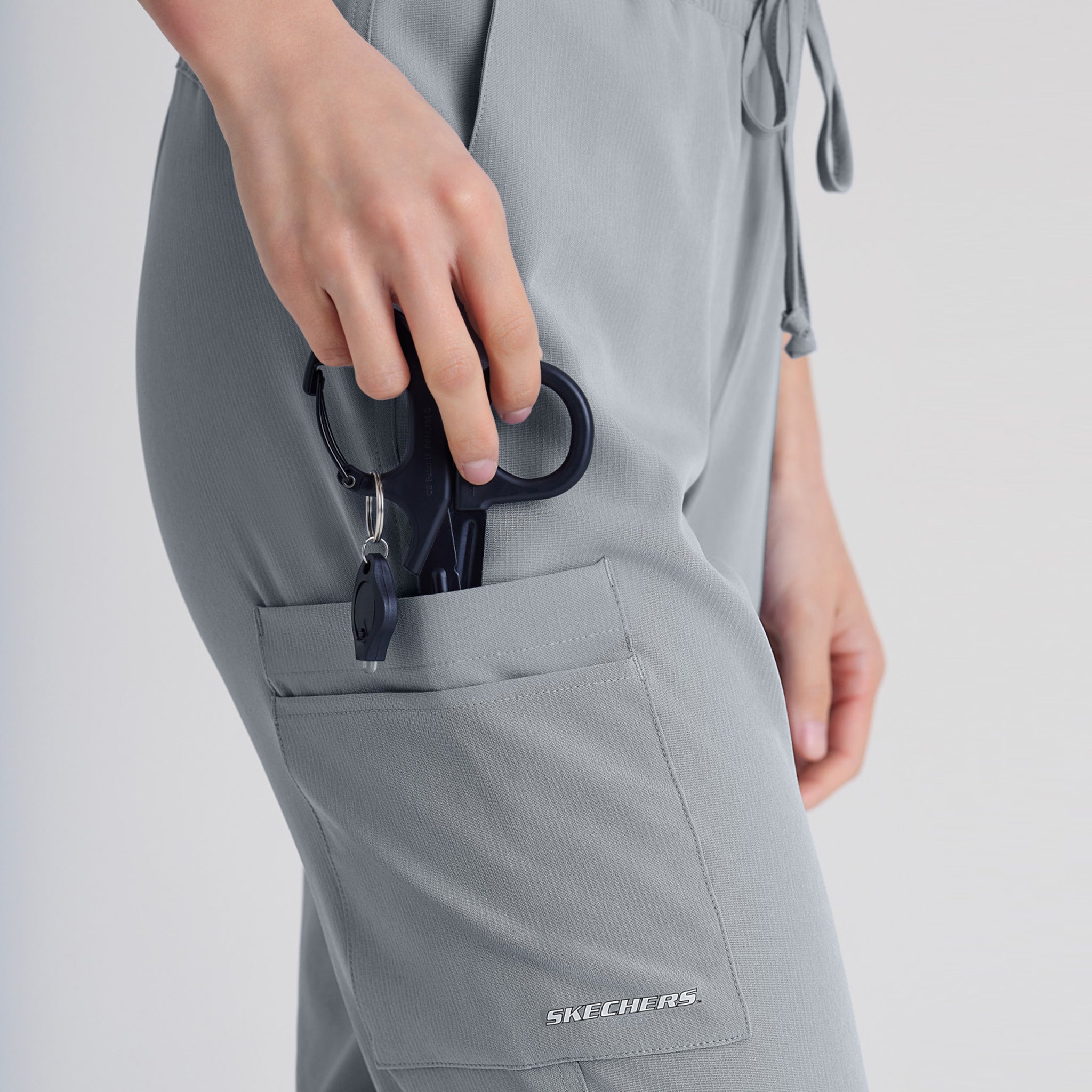 BARCO Theory pantalon jogger médical blanc éco stretch