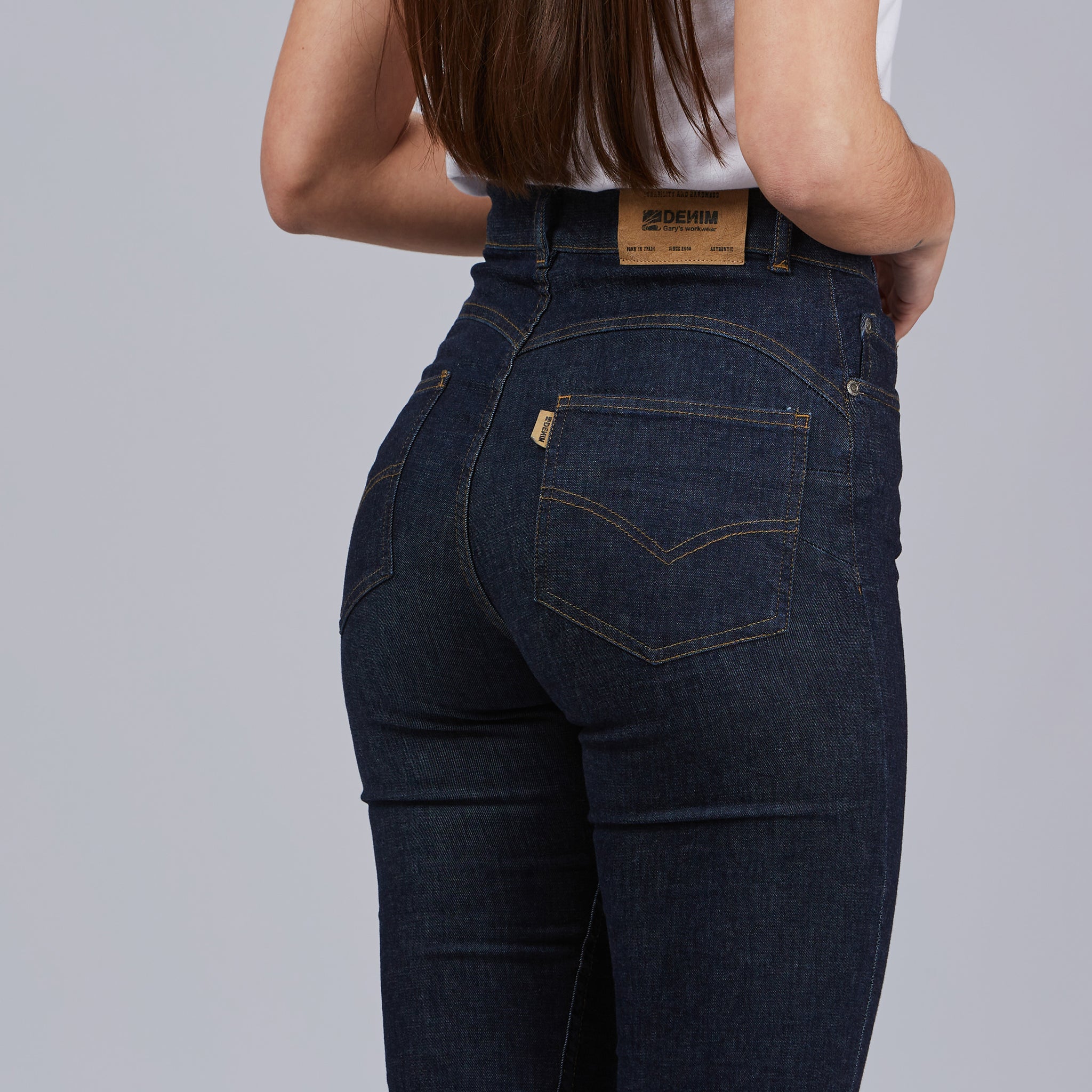 Gary's Pants Casdy Denim pantalon femme noir 40