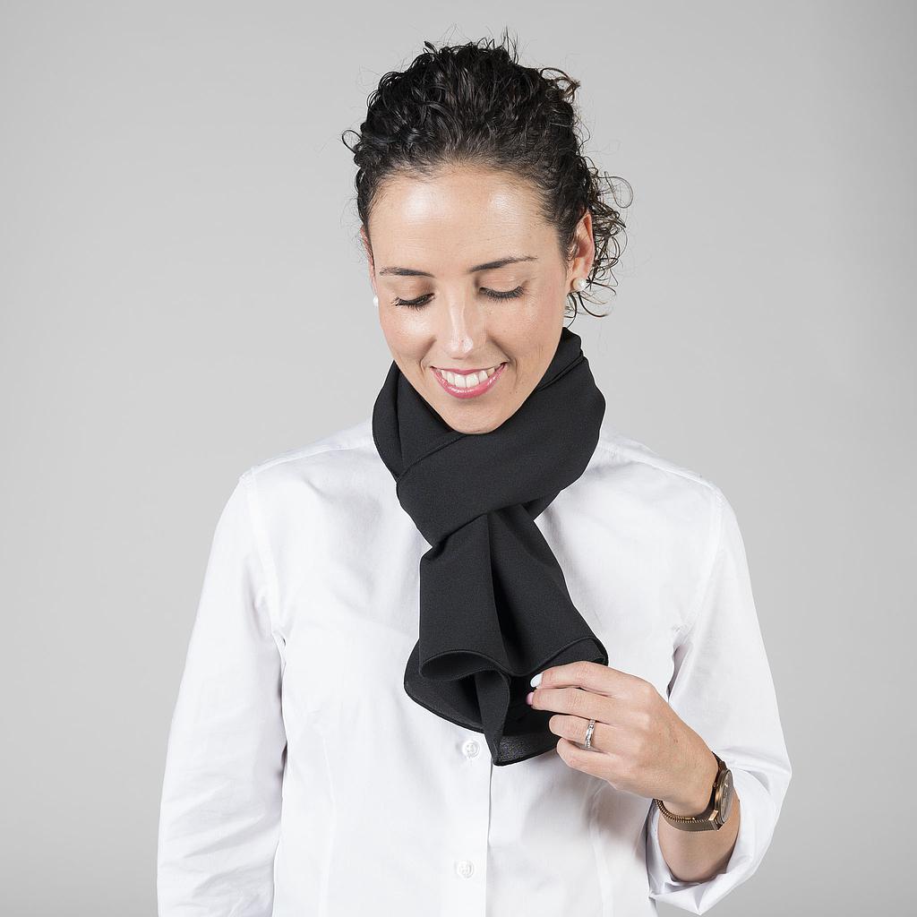GARY'S Add-Ons foulard noir 145x50 chiffon uniforme