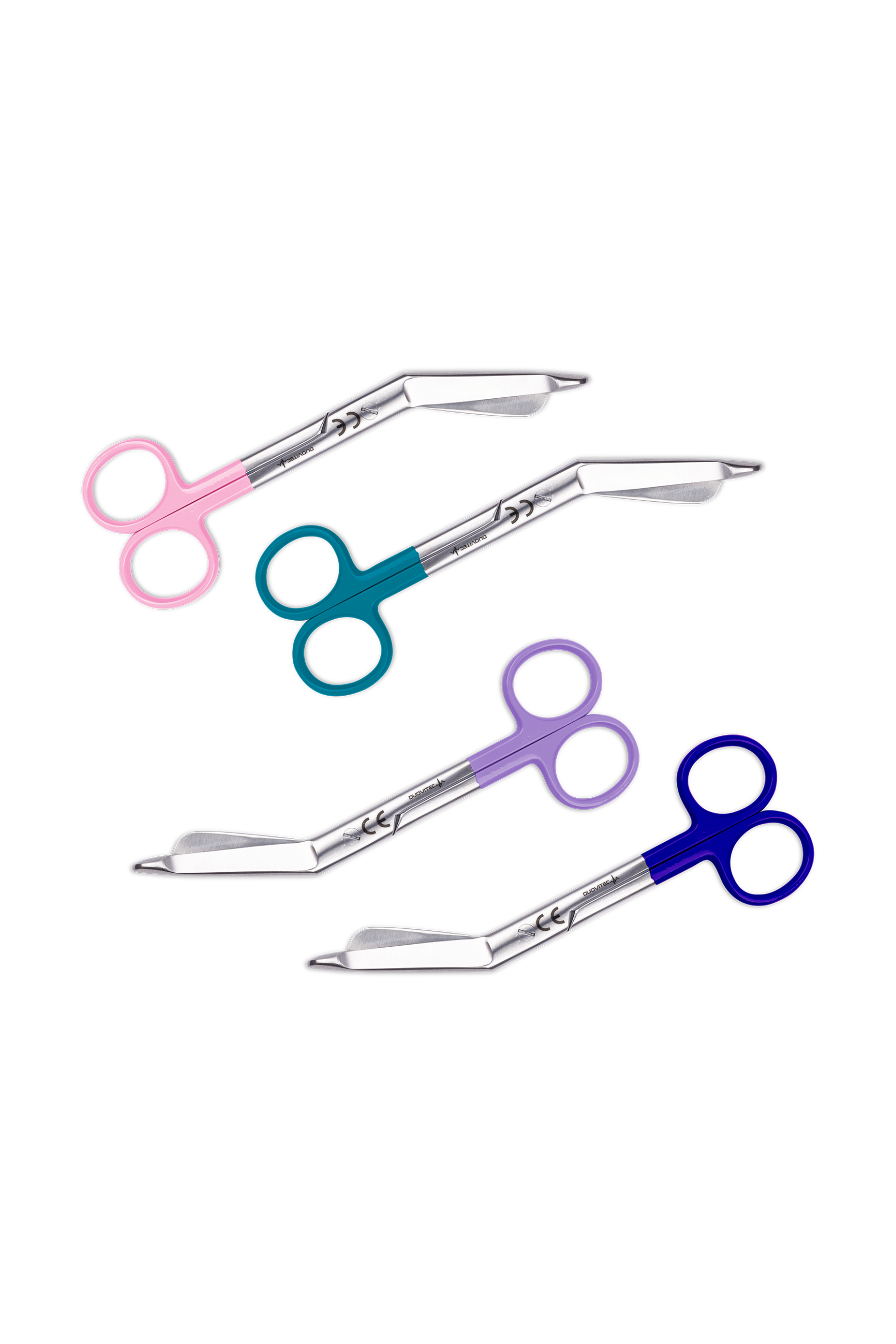 Enfermania Instrumental ciseaux pansement 14 cm rose inox