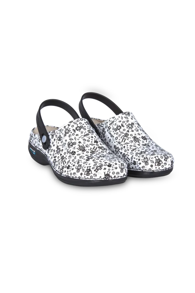 Enfermania Wash'Go sabot médical cuir robots 38 lavable