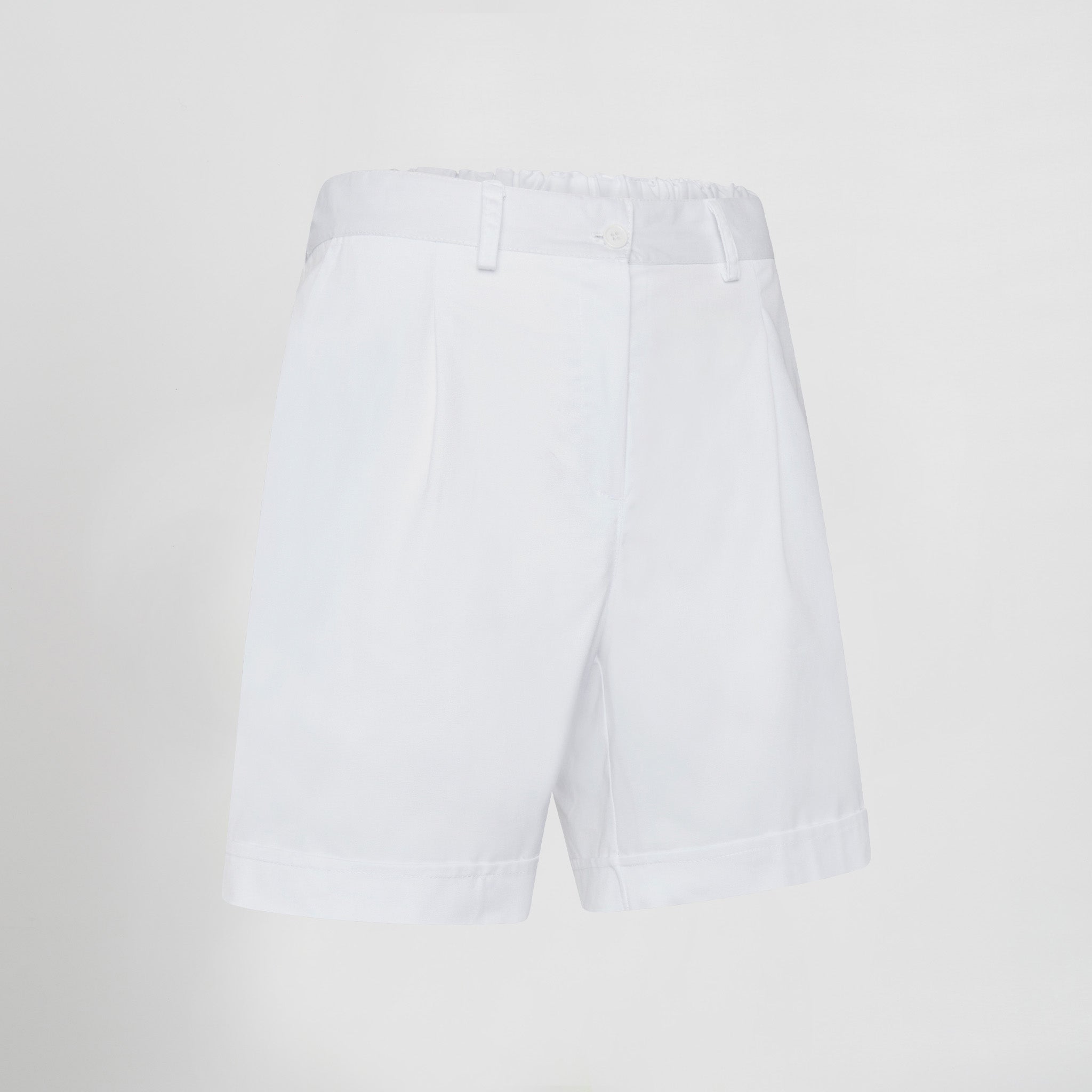 GARY'S Bermuda short de travail blanc femme été