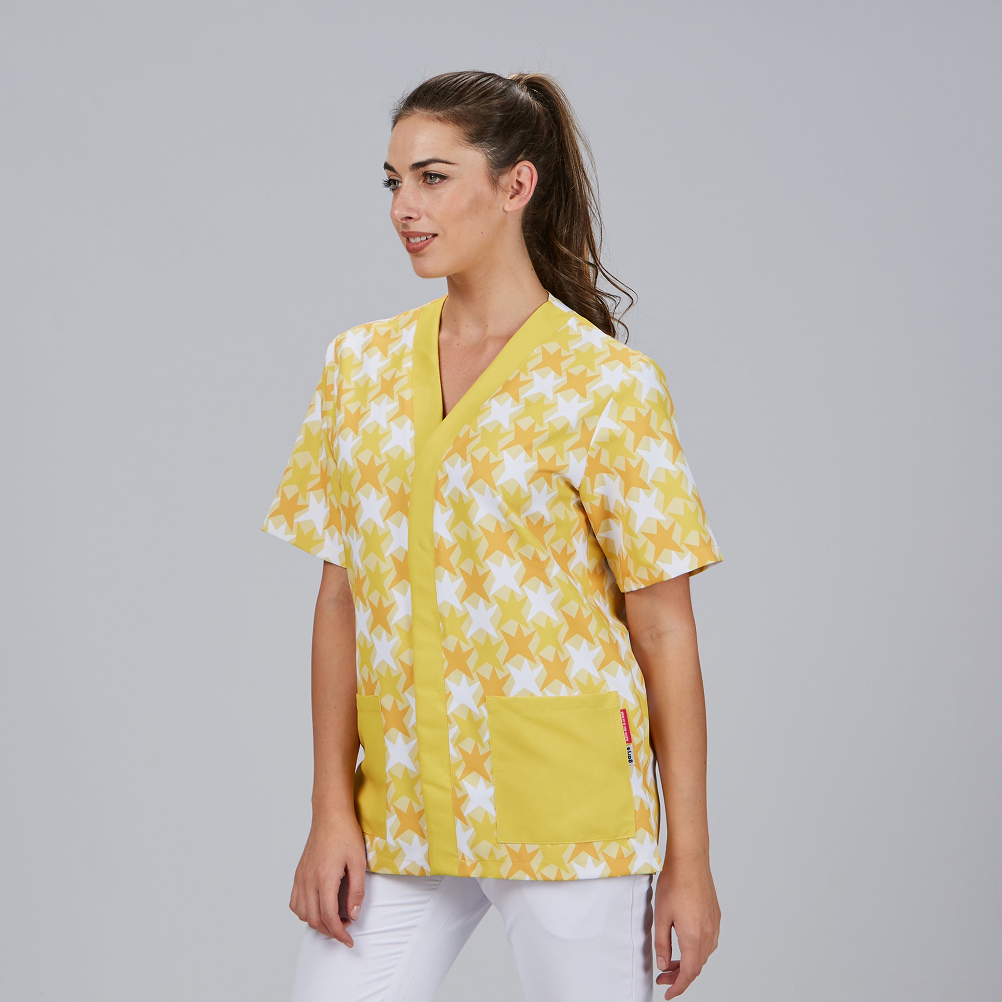 GARY'S Cometa Agatha blouse jaune XS