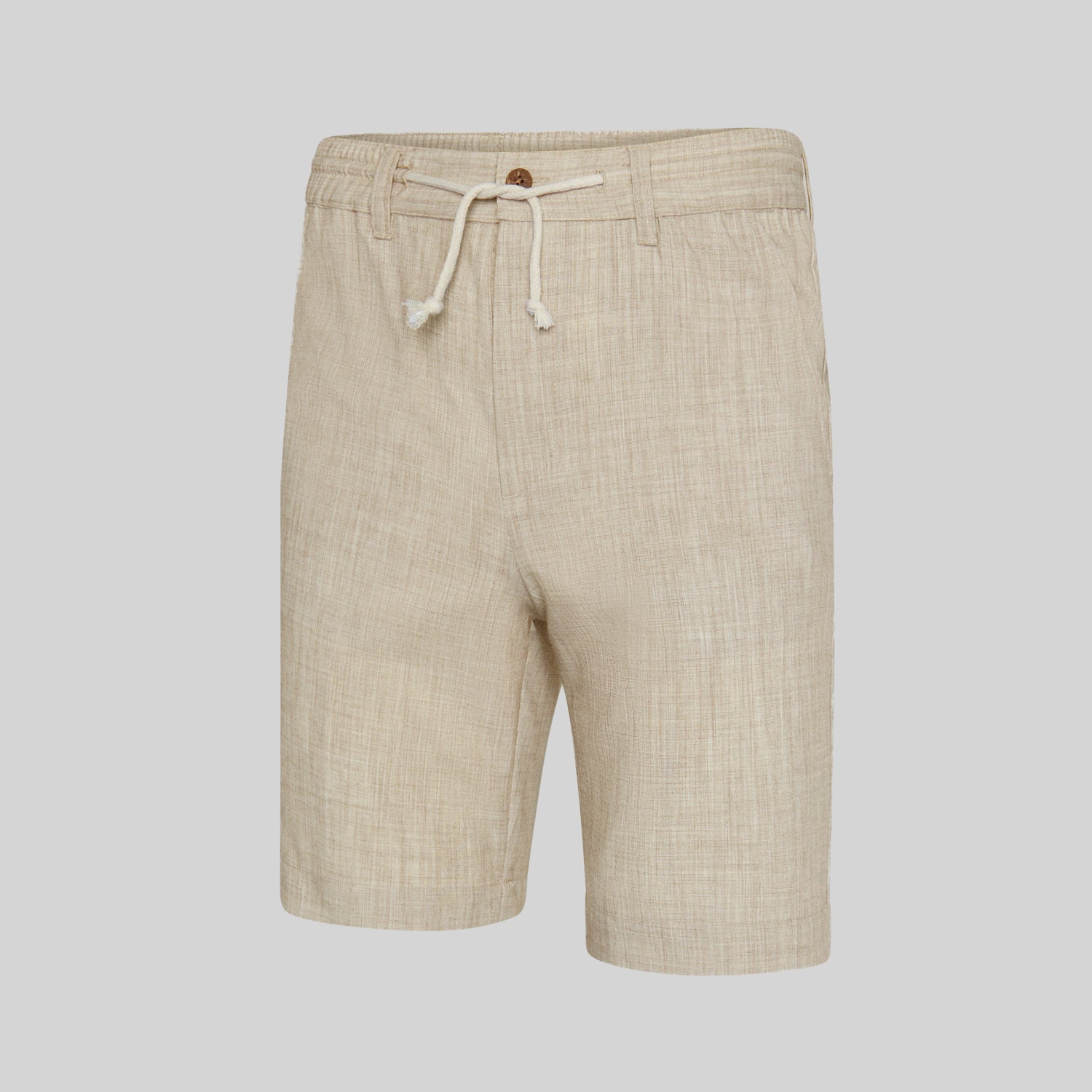 GARY'S bermuda homme beige taille élastique été