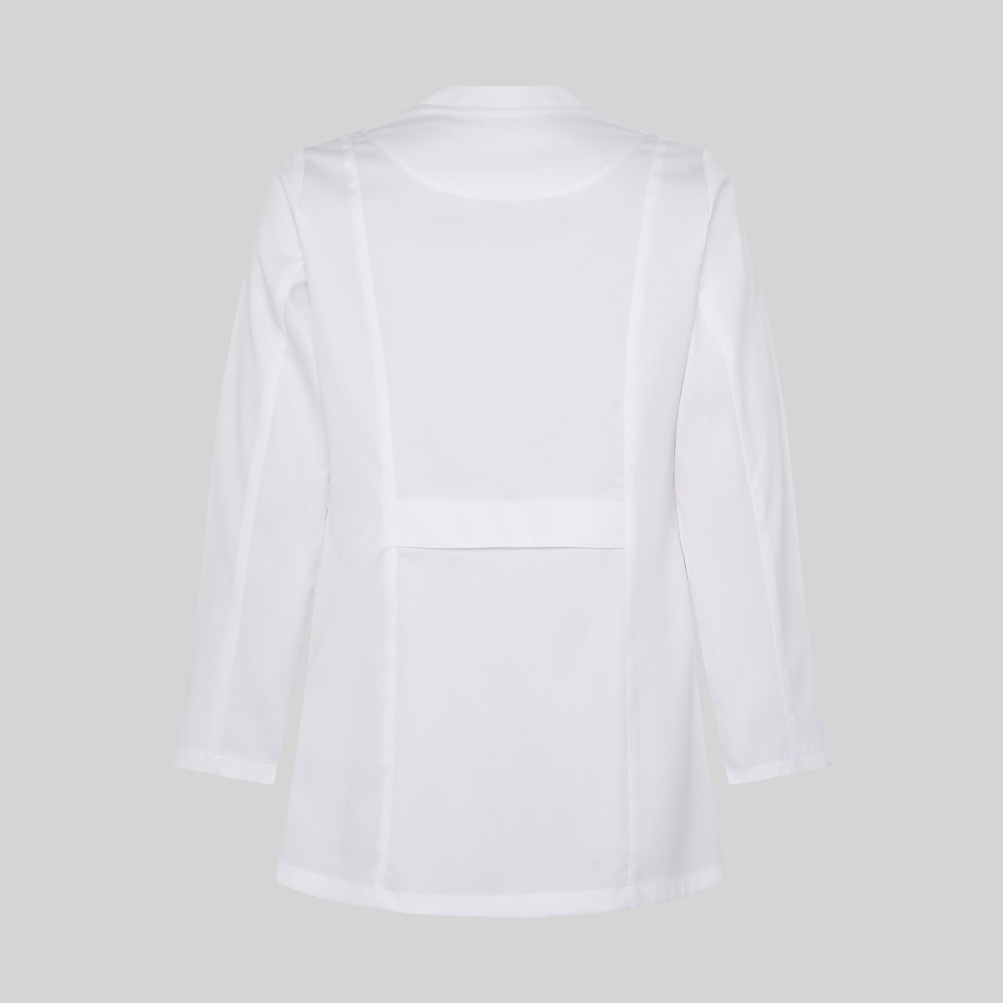 GARY'S Marilia robe médicale femme blanche zip