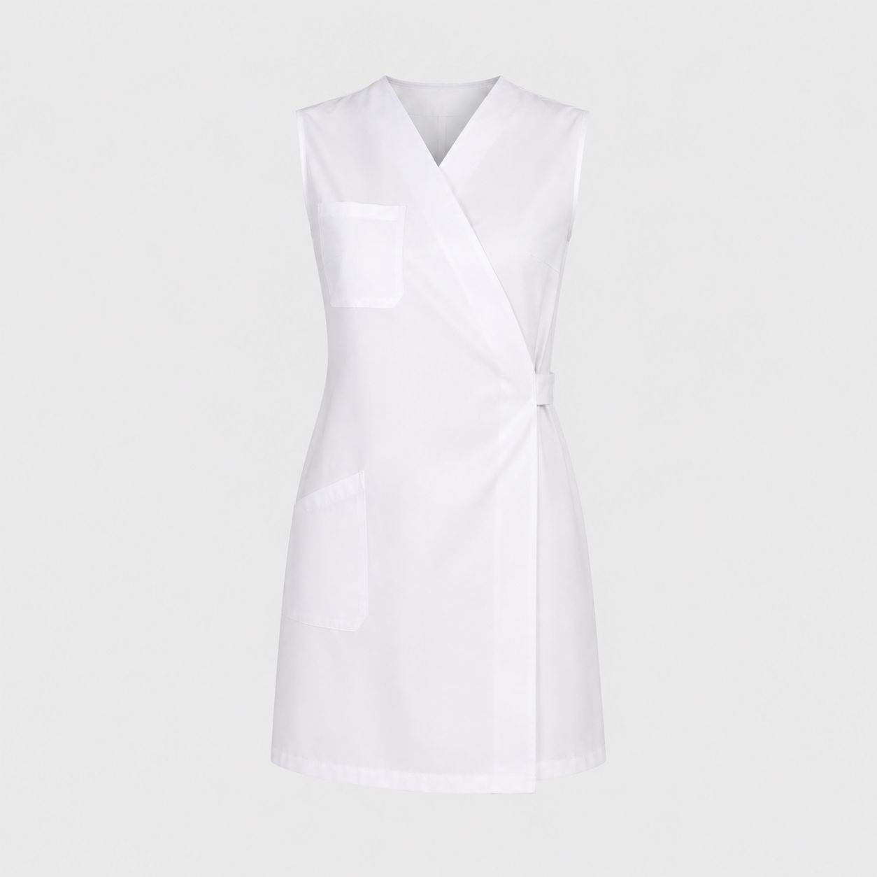 Gary's blouse croisière femme blanche sans manches sarrau