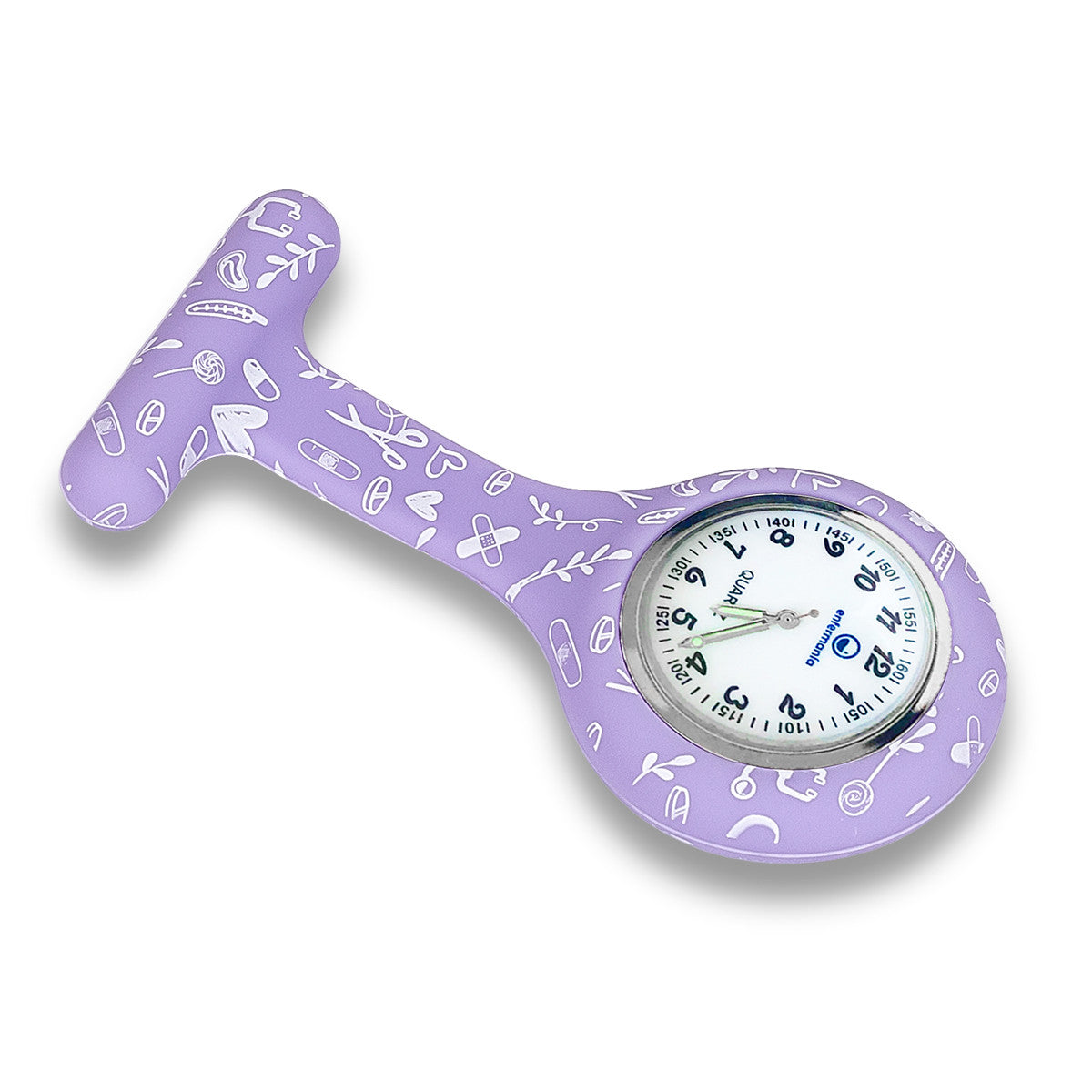 Enfermania Sweet montre infirmière silicone lavande