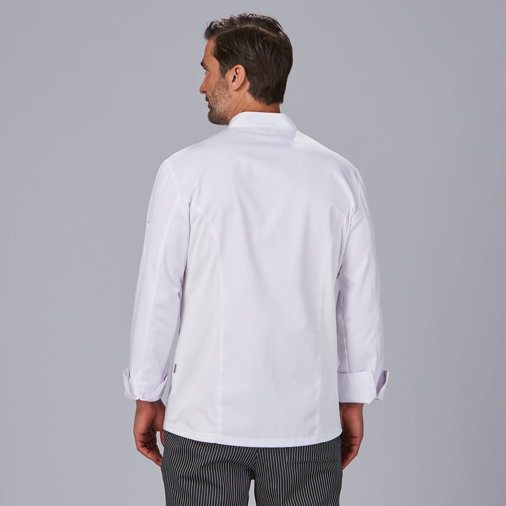 Gary's Molina veste cuisine blanche M antitache
