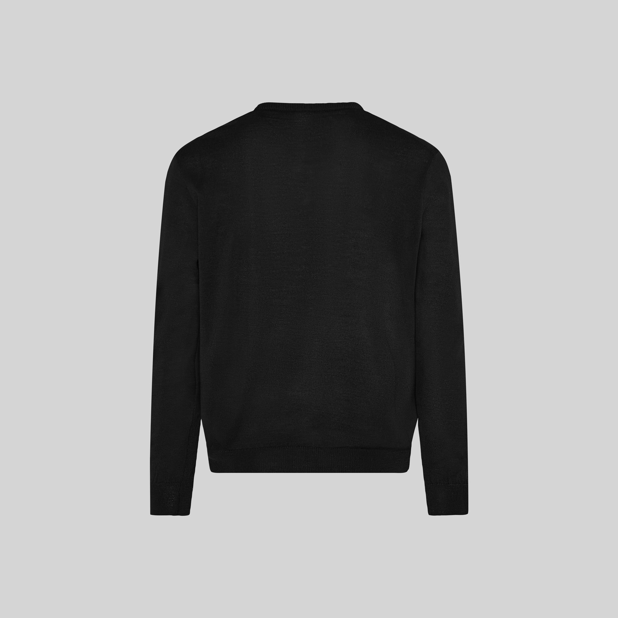 GARY'S Knit MAN'S V-NECK JERSEY pull homme marine laine