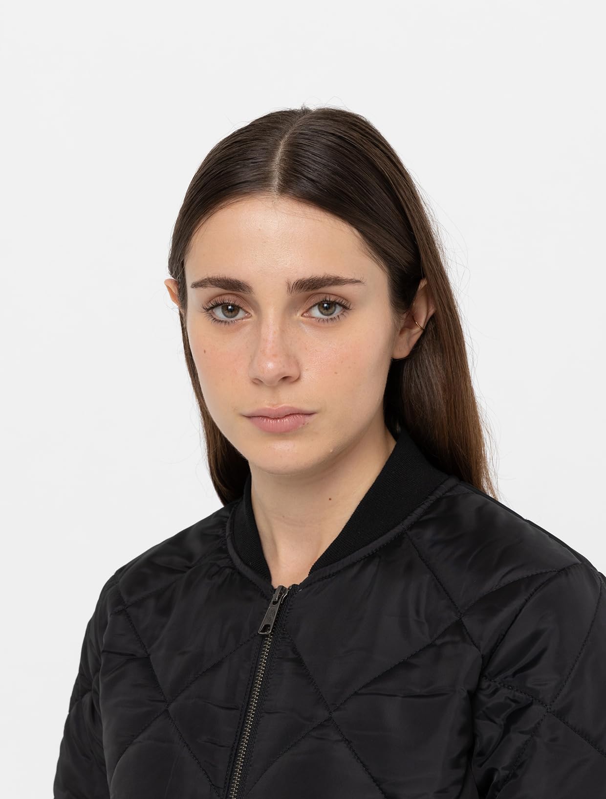 Dickies Vestes Bomber Matelassé Femme Noir S