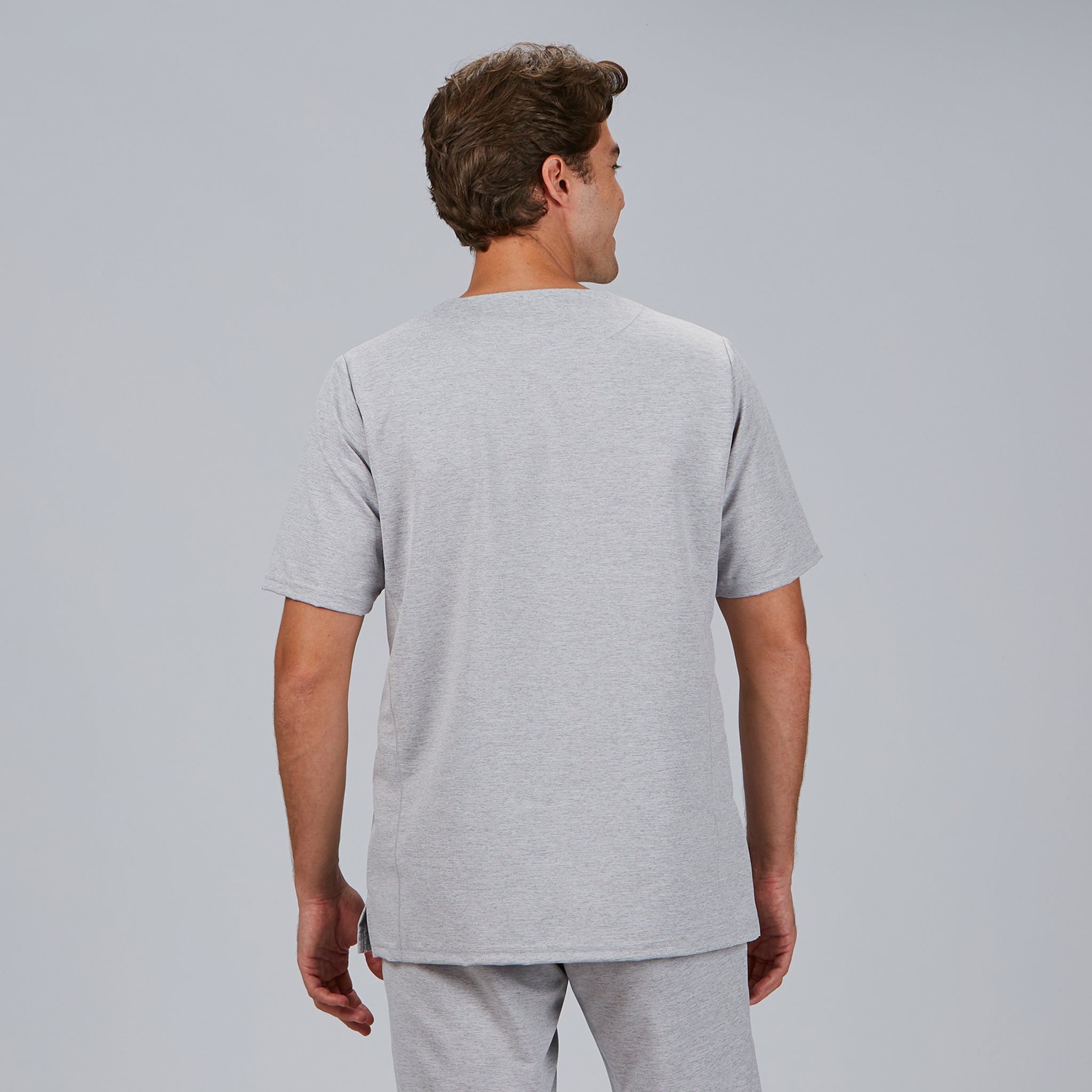 GARY'S Ramon blouse médicale stretch gris perle homme