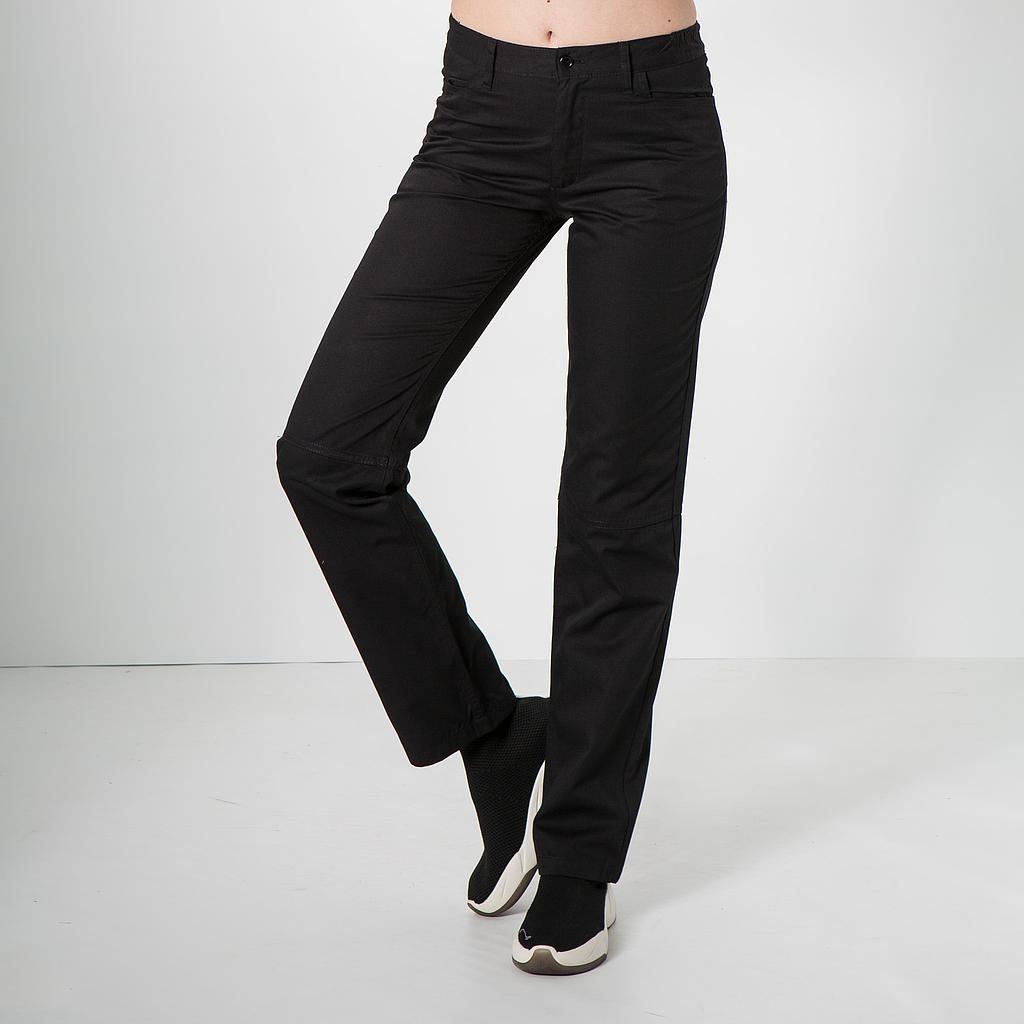 GARY'S Pants pantalon de travail femme noir poches denim
