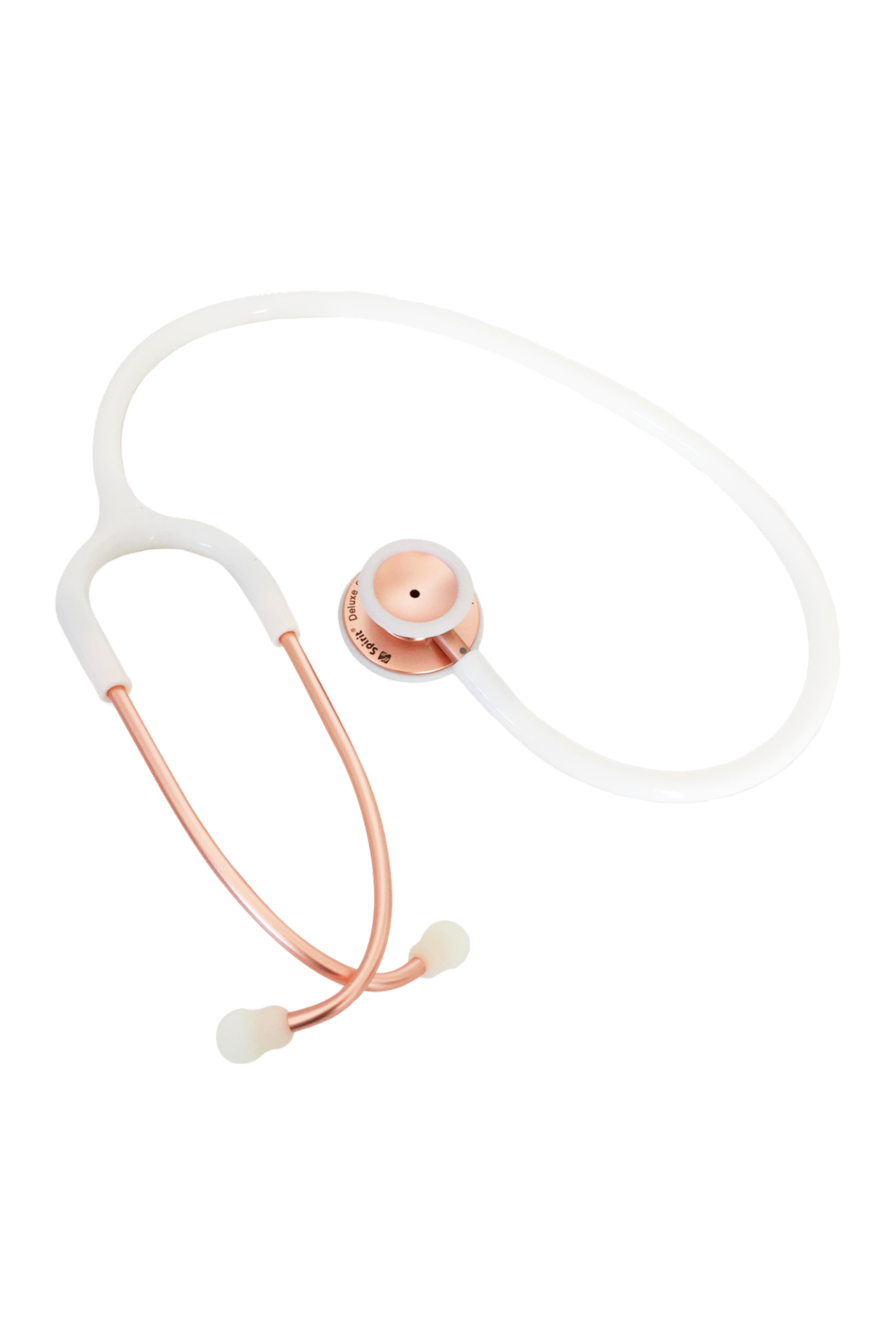Enfermania Spirit Rose-Gold stéthoscope blanc double pavillon