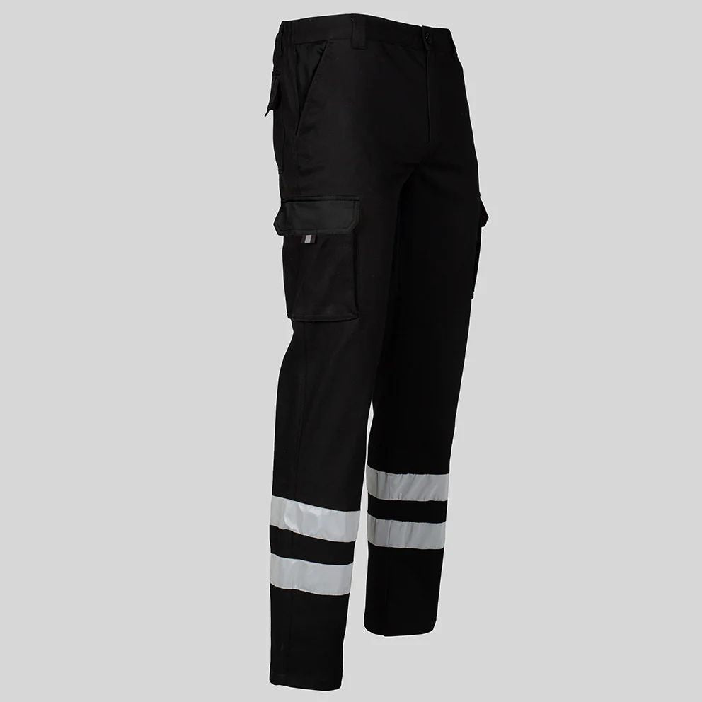 GARY'S Pants Gamo Pantalon Travail Noir Multipoches
