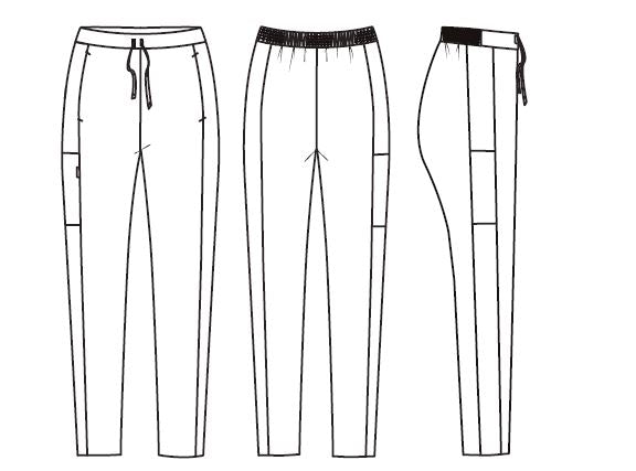 Gary's Pants Peach pantalon femme noir esthétique