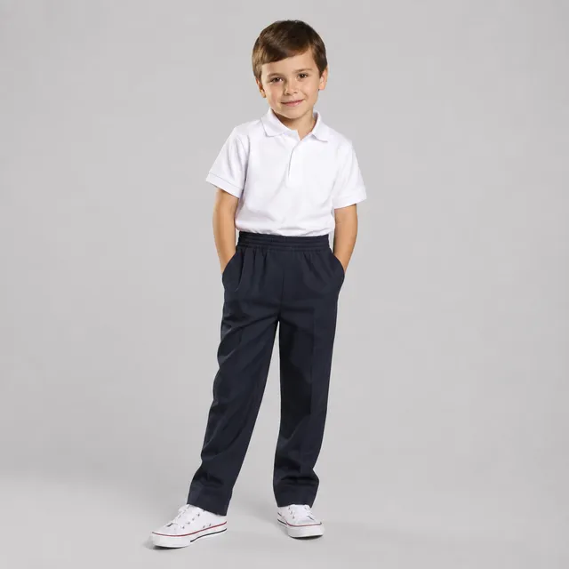 Gary's Pants pantalon scolaire gris clair 0
