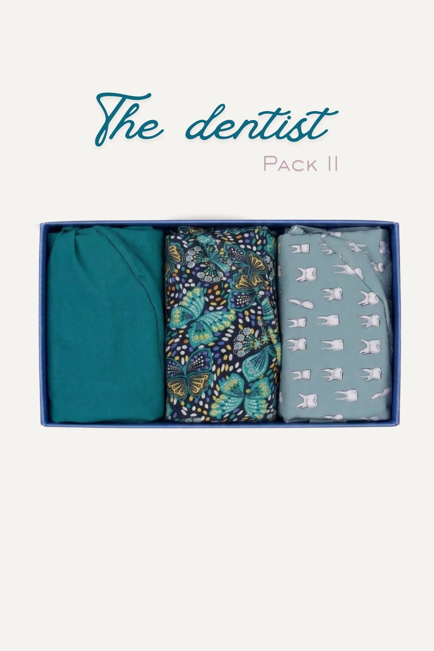 Aelin Paris pack 3 calots bloc The dentist II