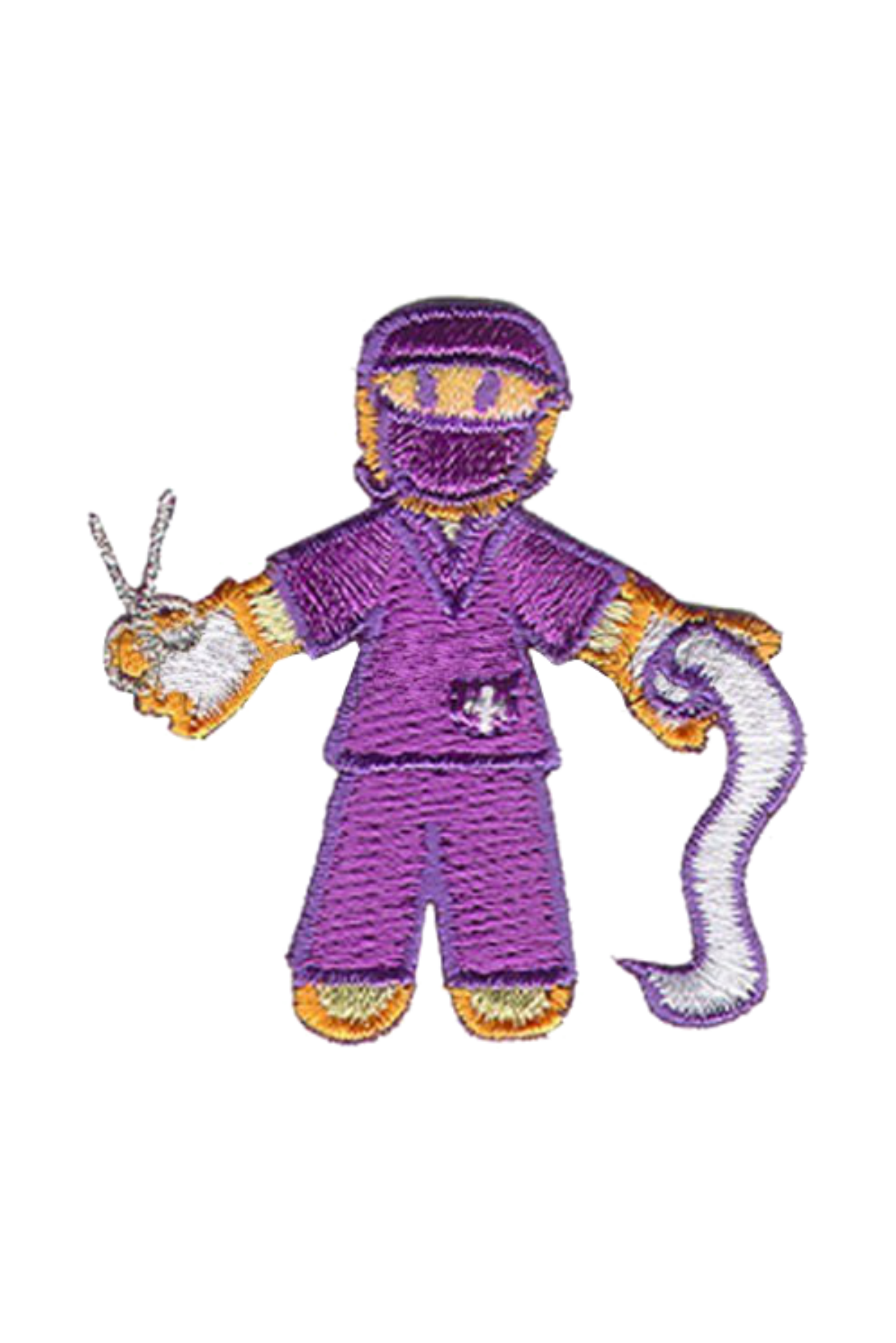 Enfermania Regalos Patche Quiru écusson thermocollant violet