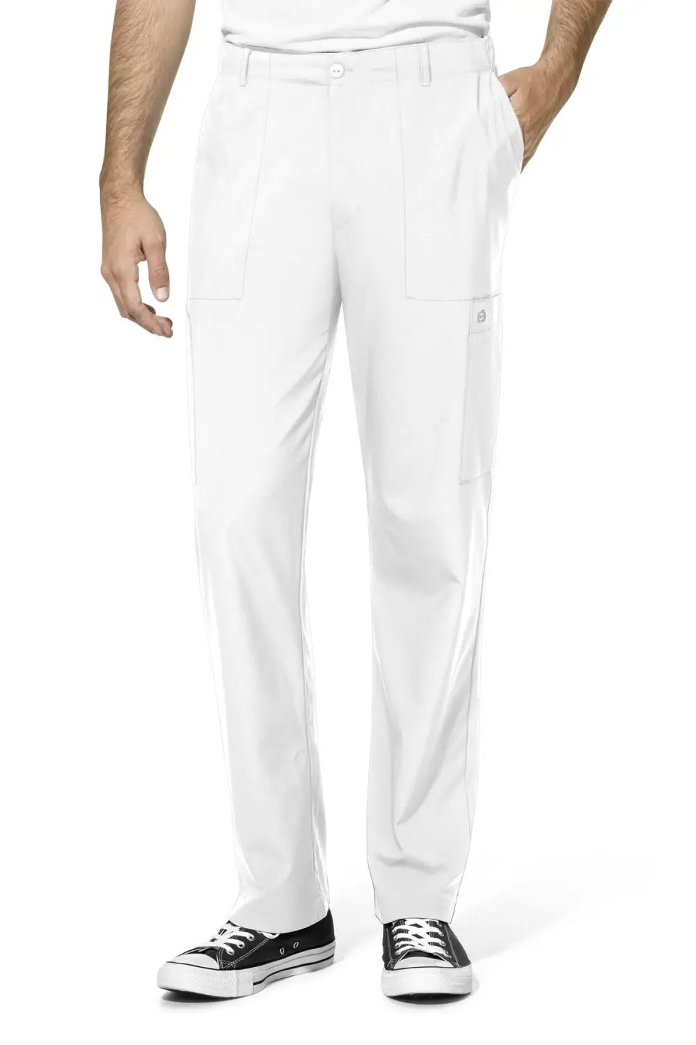 Aelin LUCA W123 tenue médicale homme blanc tunique pantalon