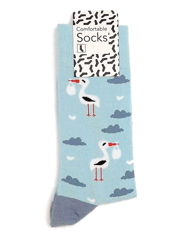 Enfermania chaussettes infirmière cigogne rose 36-41