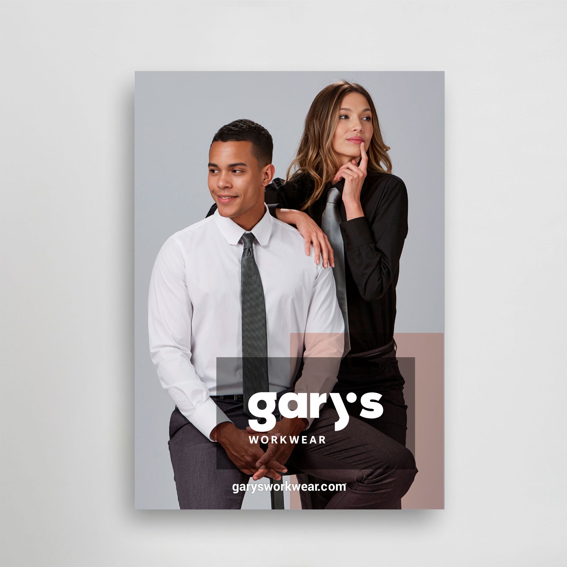 Gary's Camiseria poster publicitaire A2 couleur spéciale