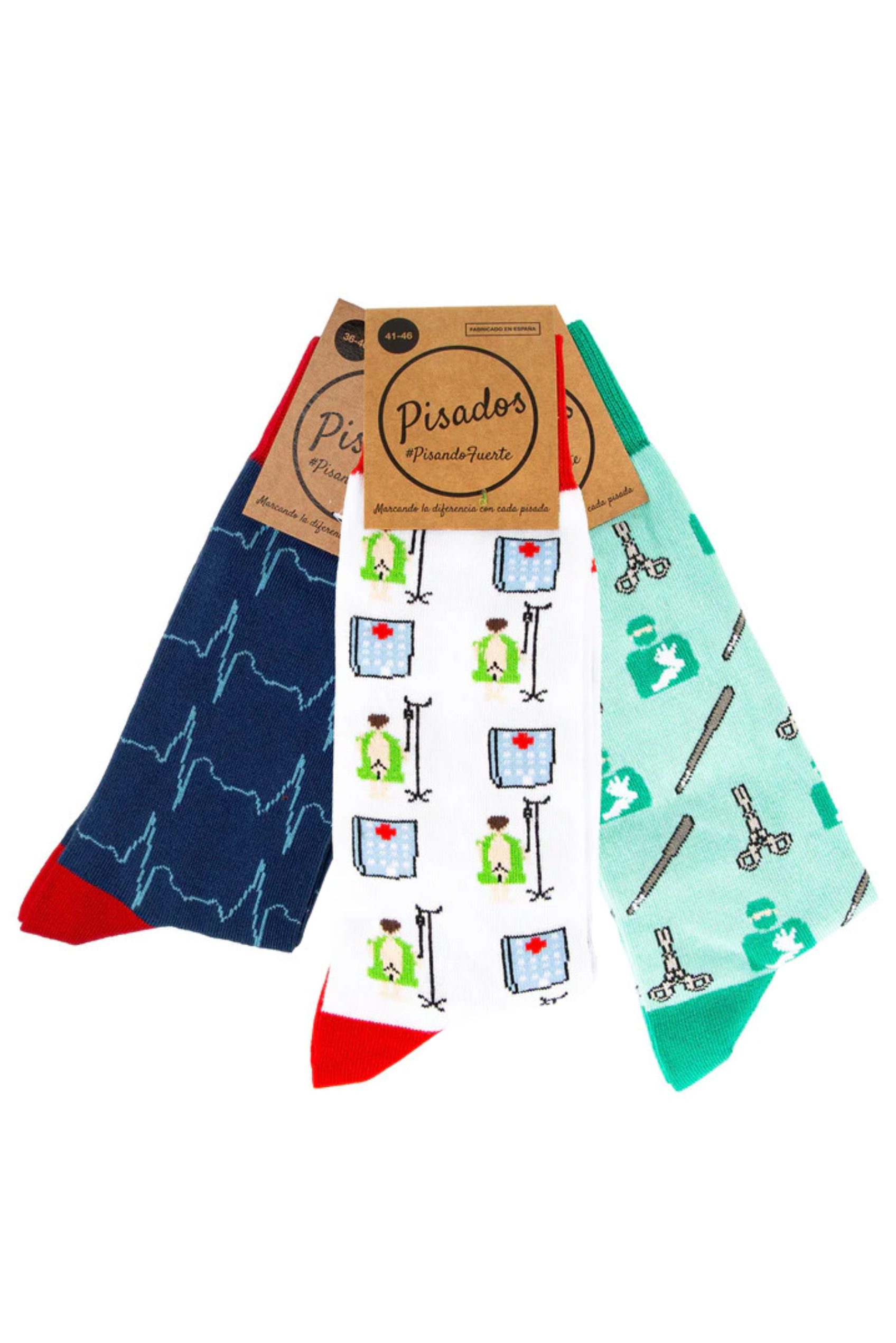 Enfermania Ropa pack 3 socquettes fantaisie 36-40