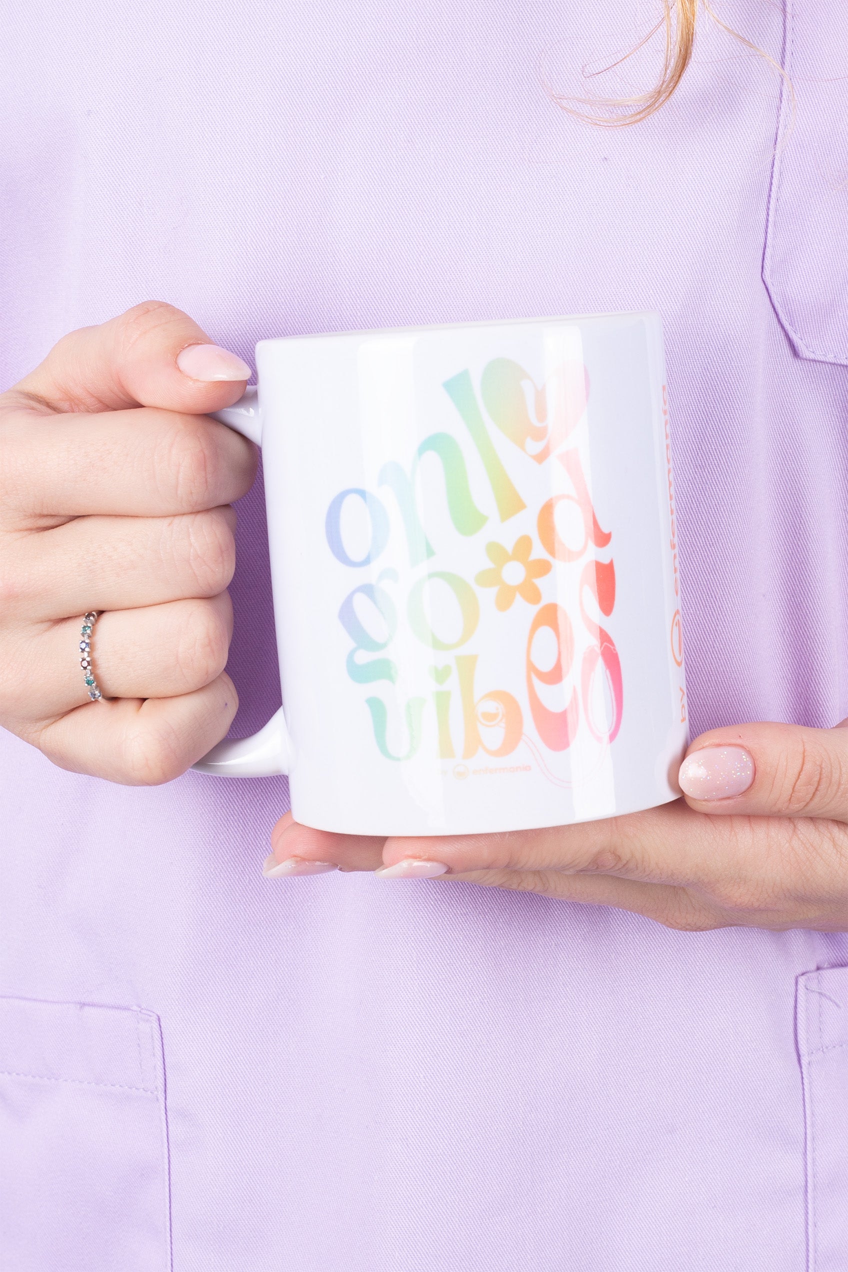 Enfermania Regalos Good Vibes tasse céramique 350 ml
