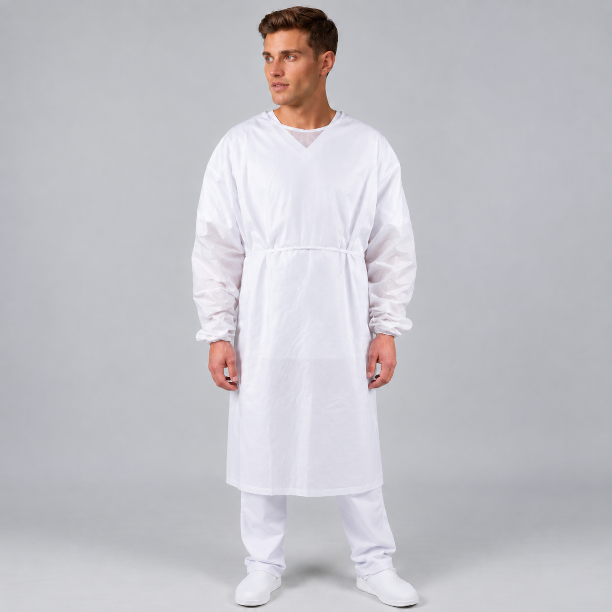 GARY'S TNT Waterproof Gown blouse jetable blanche lot 10