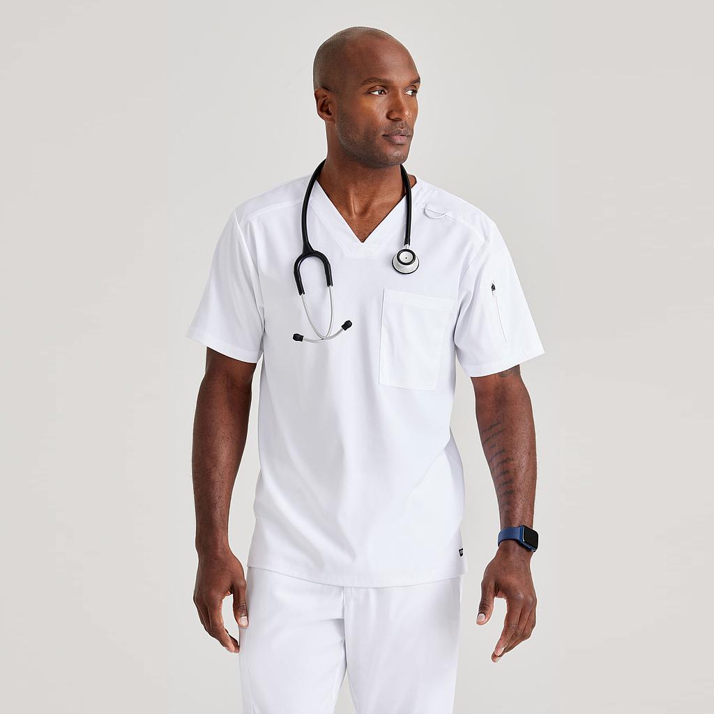GARY'S Murphy Top Barco blouse médicale blanche 10