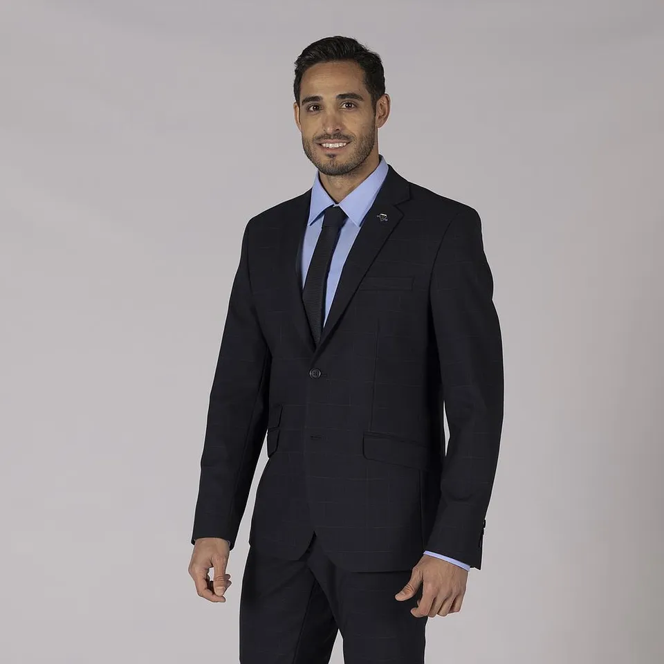 Gary's Jackets blazer slim fit TRIP veste marine 44 laine